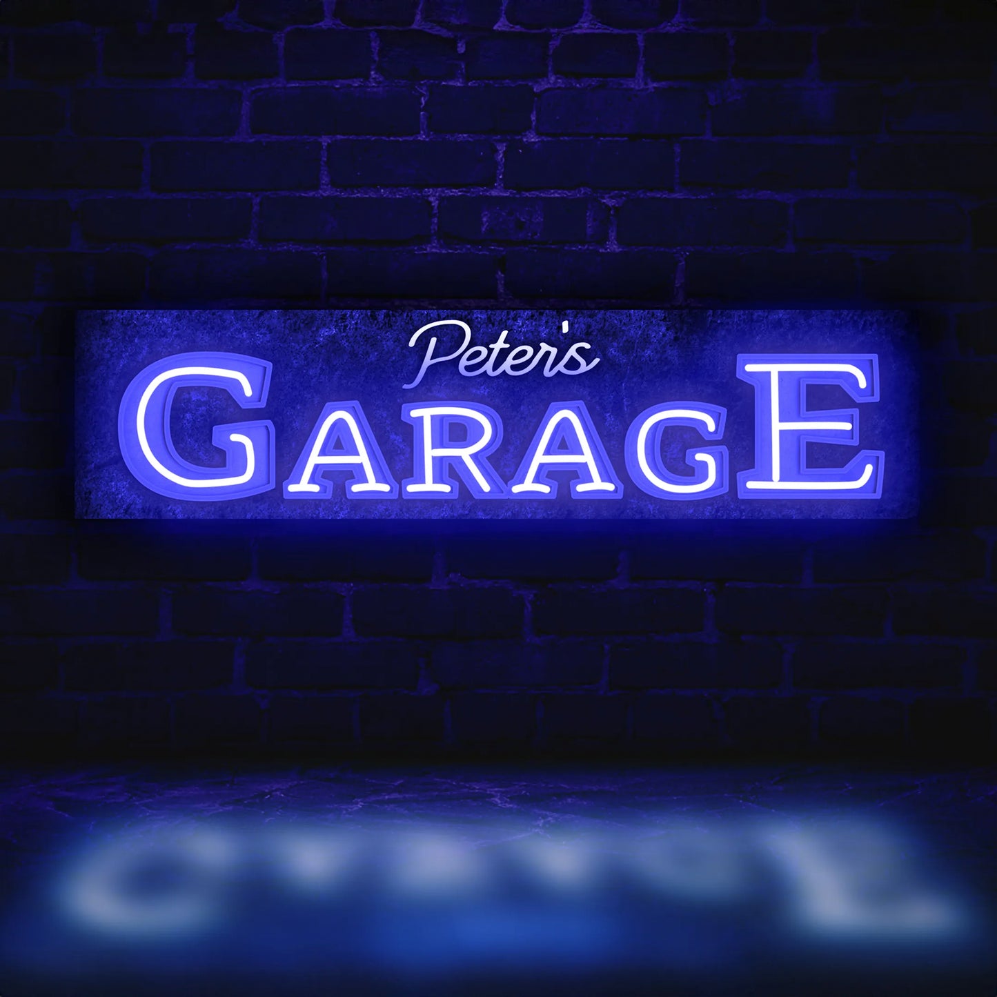 CUSTOM GARAGE NAME SIGN