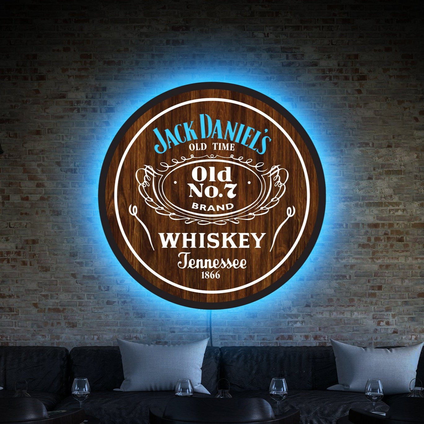 JACK DANIELS LED SIGN
