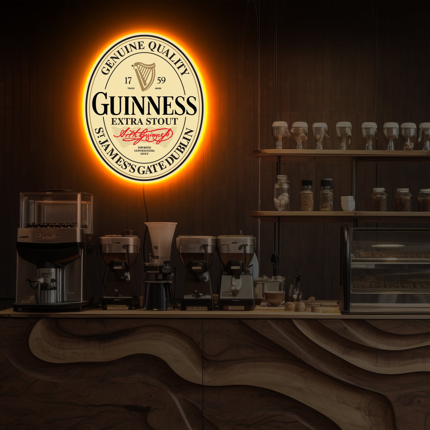 GUINNESS LED SIGN