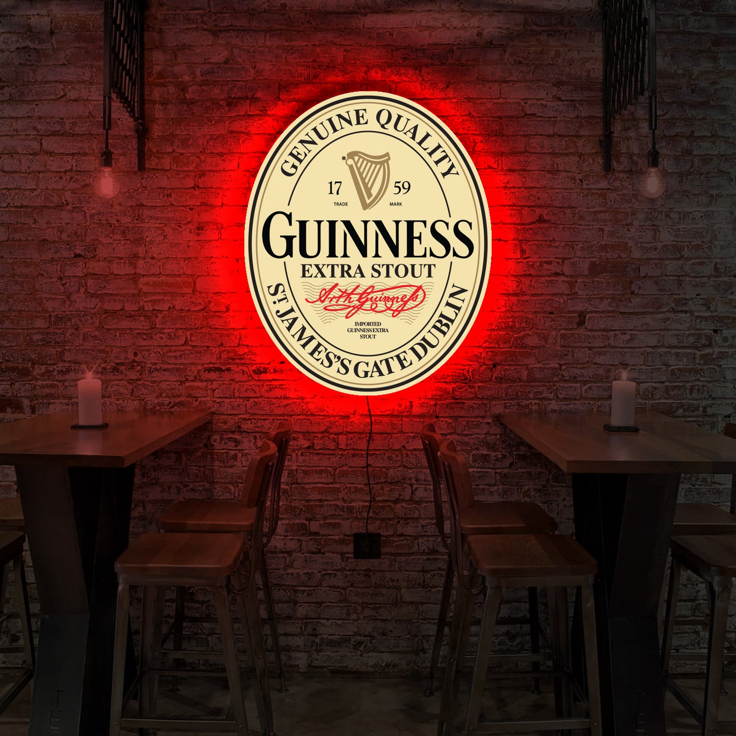 GUINNESS LED SIGN