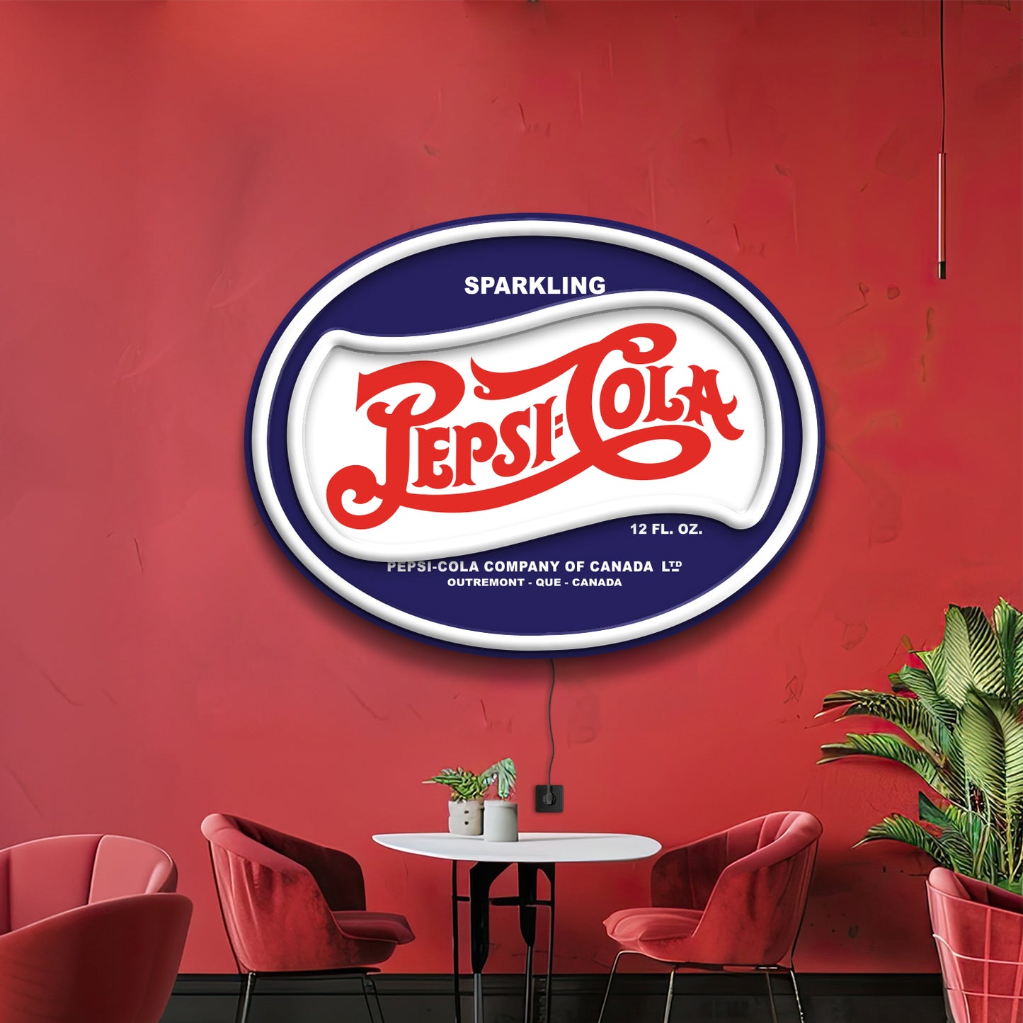 PEPSI COLA NEON SIGN