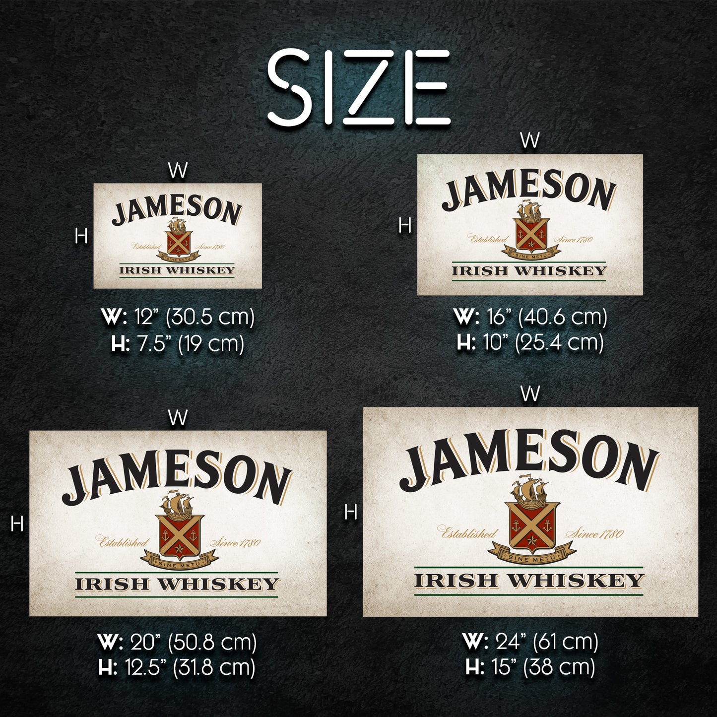 JAMESON LED SIGN
