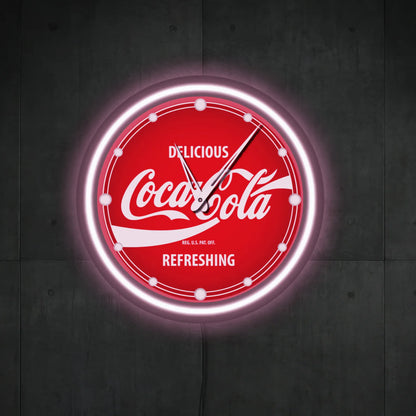COCA COLA NEON CLOCK
