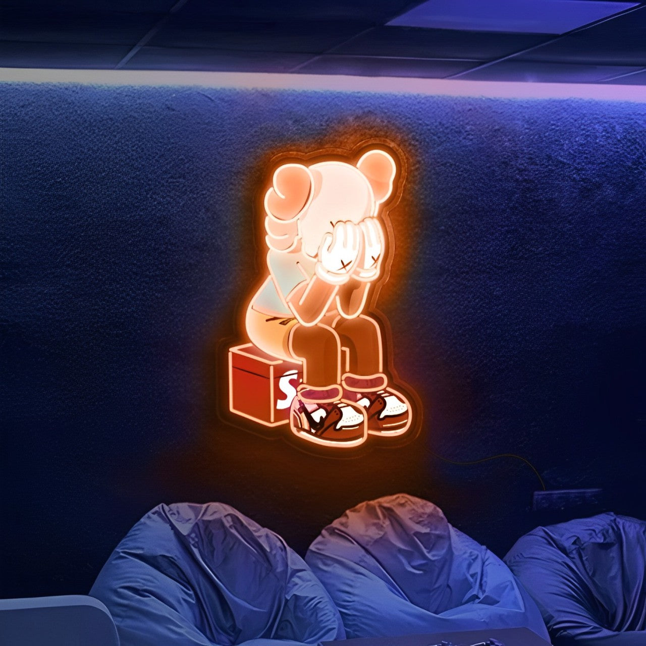 KAWS NEON SIGN