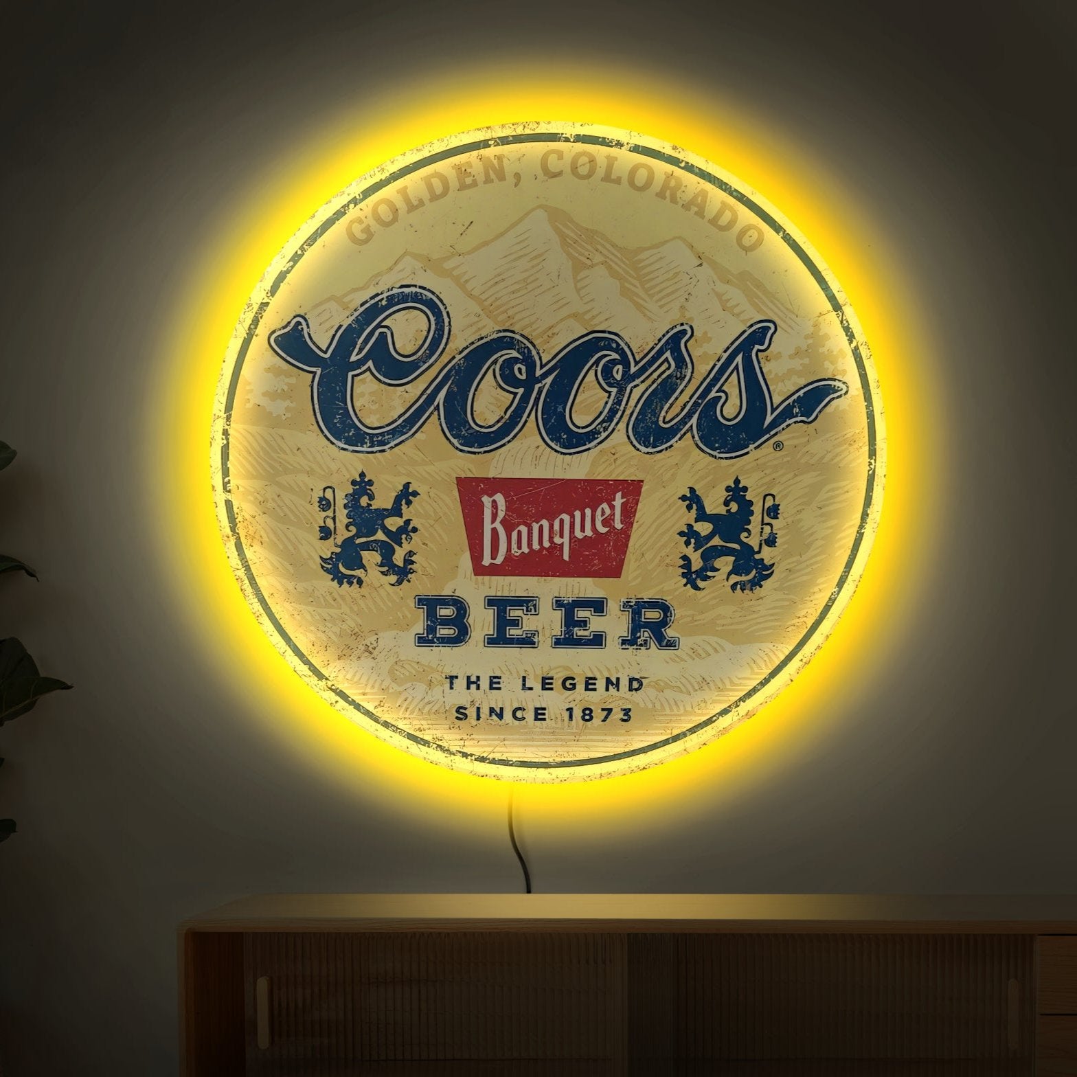 COORS BANQUET NEON SIGN