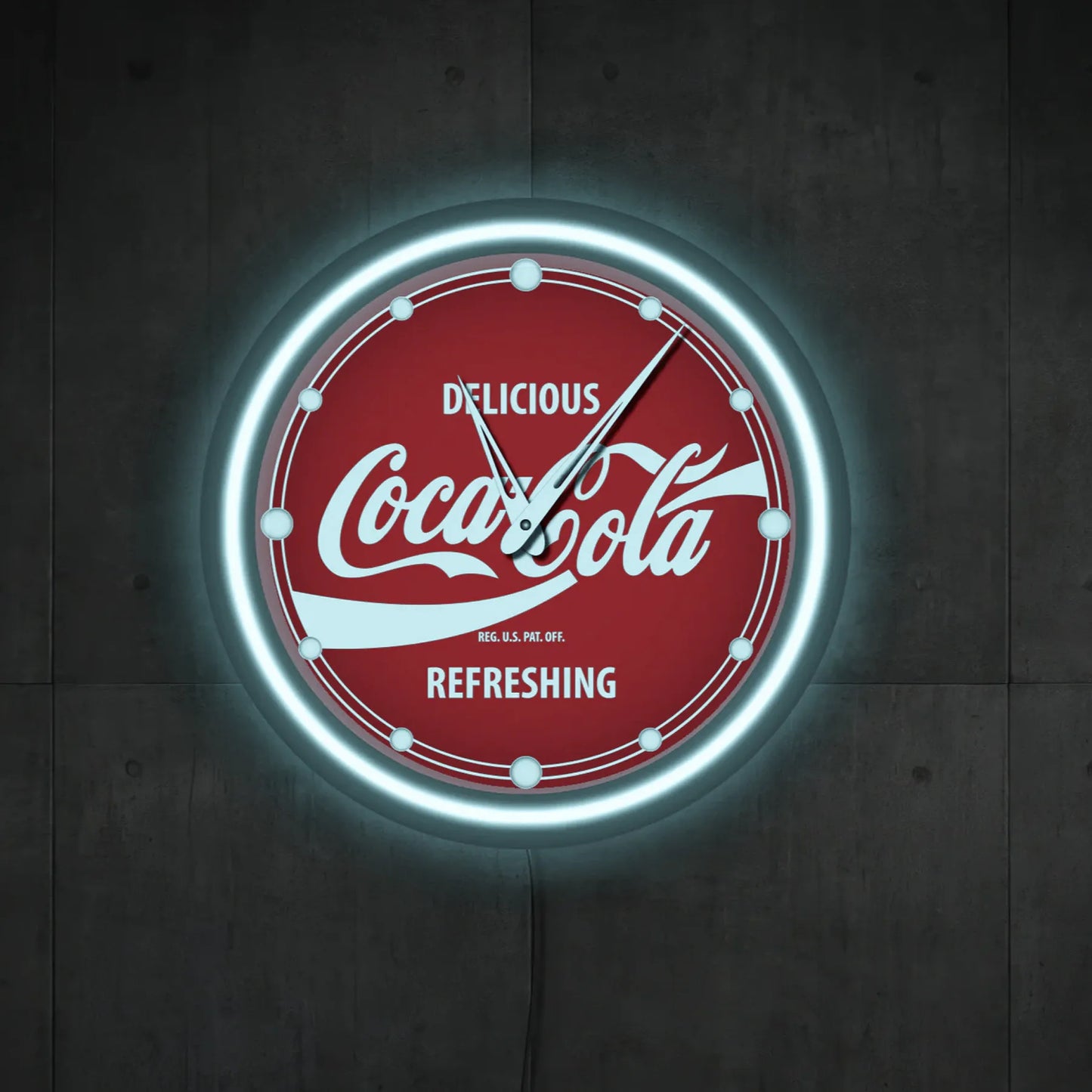 COCA COLA NEON CLOCK