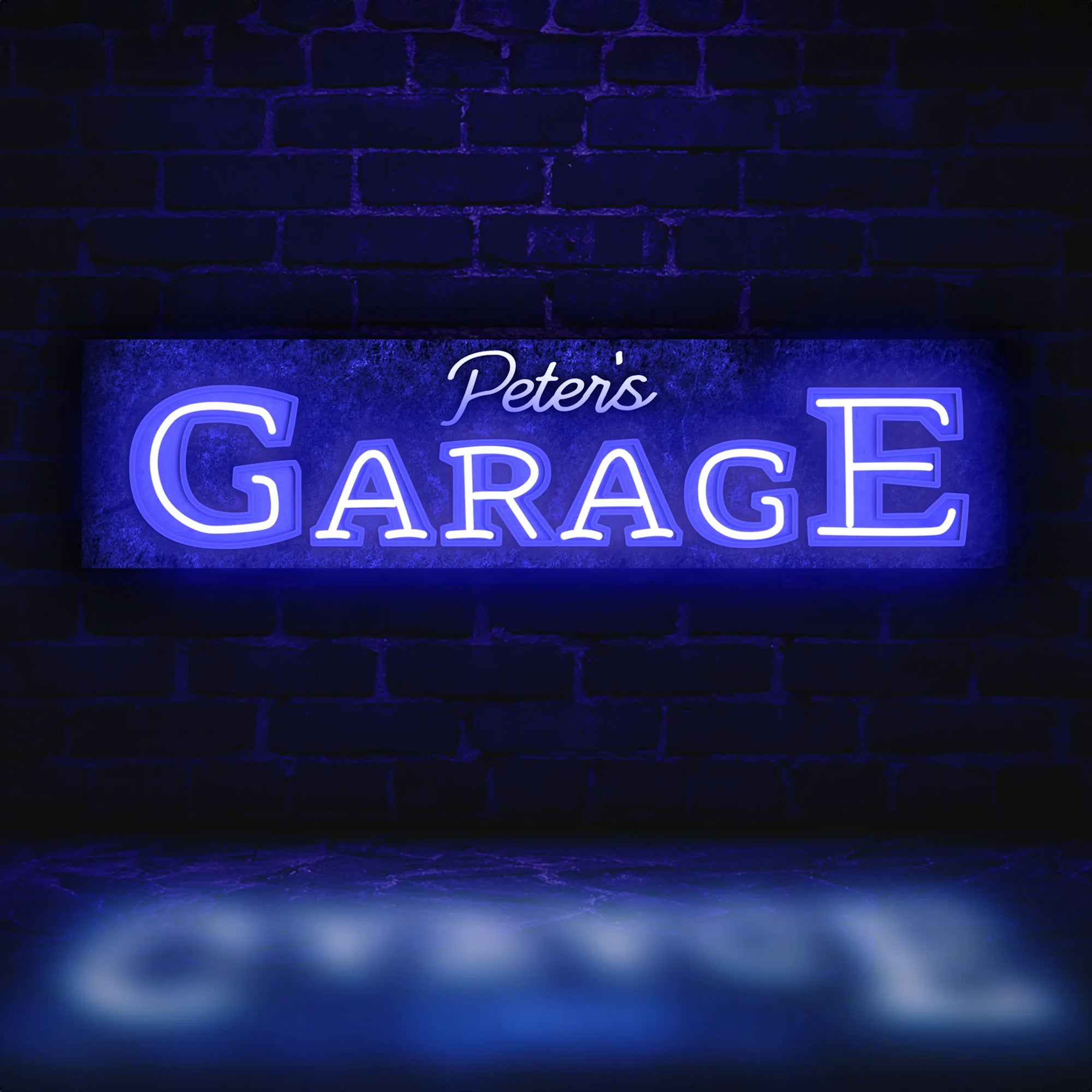 CUSTOM GARAGE NAME SIGN