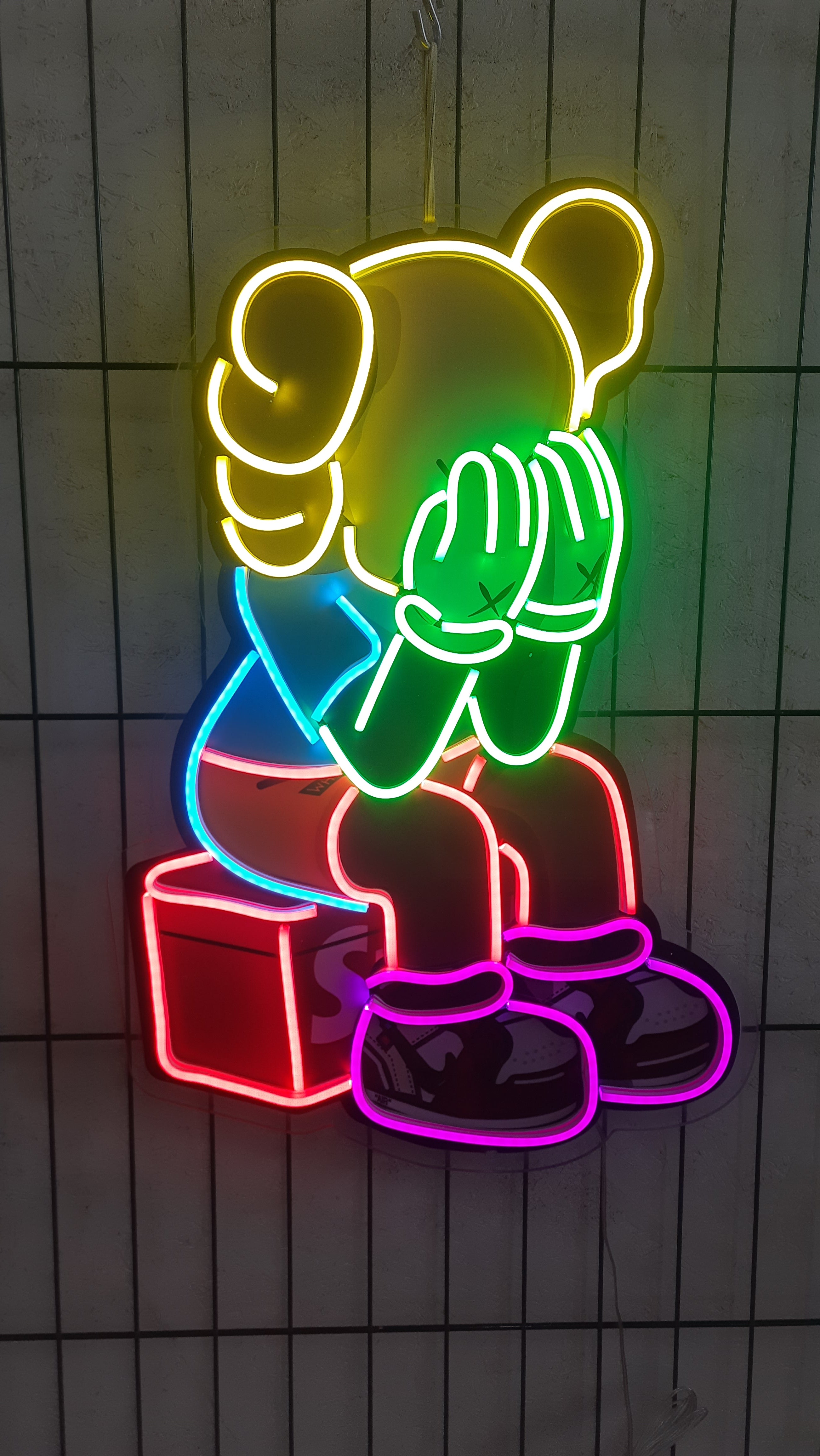 KAWS NEON SIGN