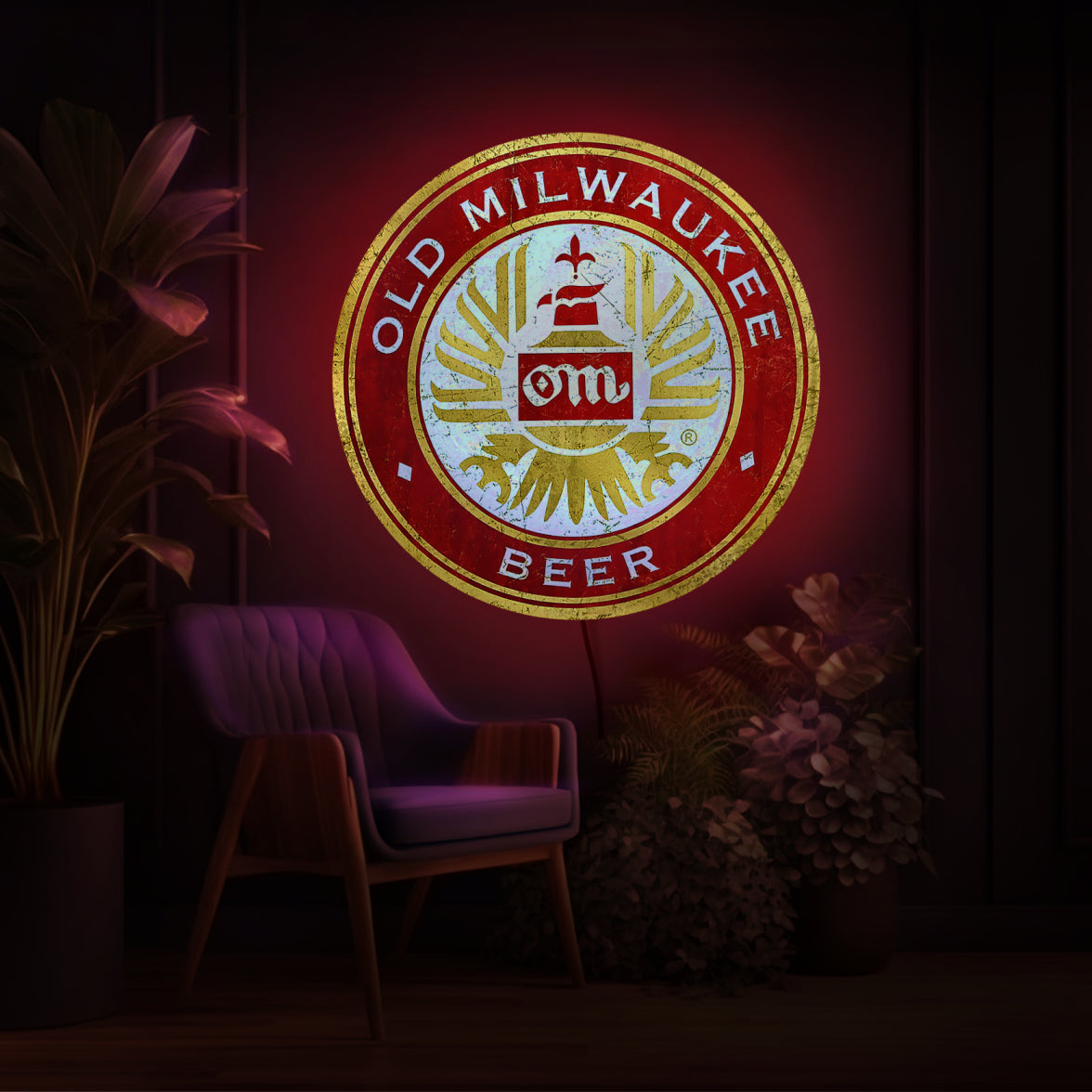 OLD MILWAUKEE LED SIGN