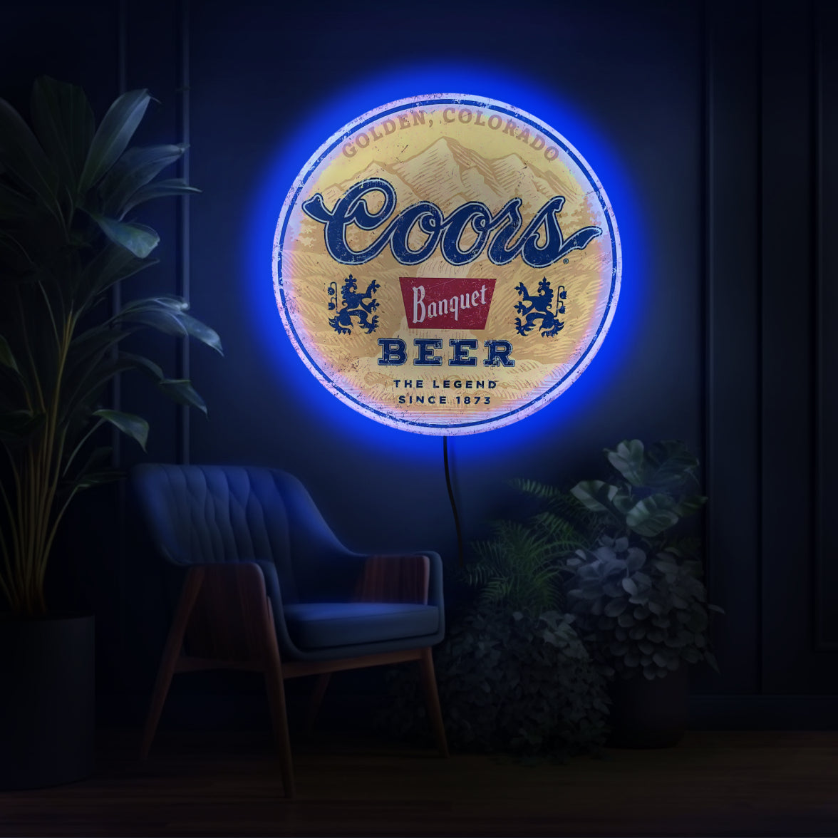 COORS BANQUET NEON SIGN