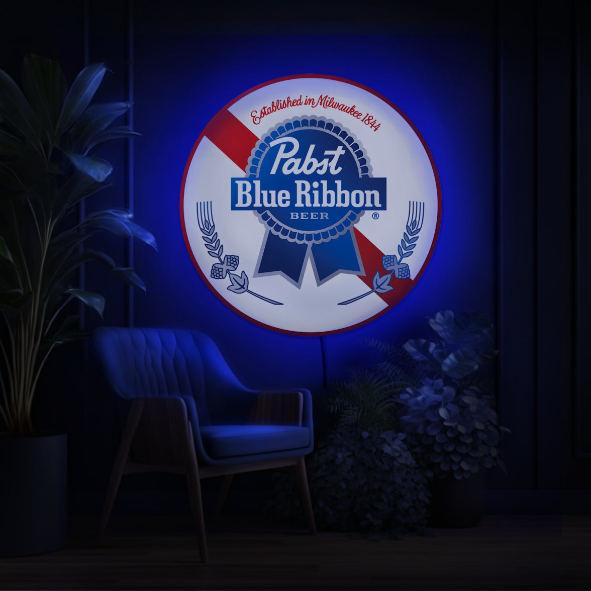 PABST BLUE RIBBON NEON SIGN