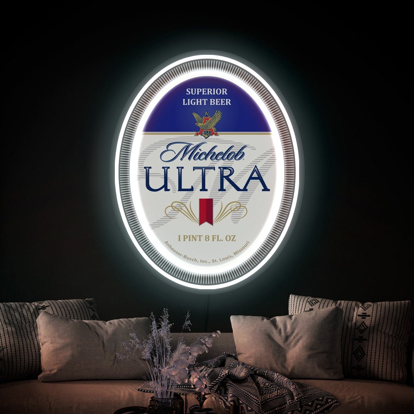 Michelob ultra neon sign