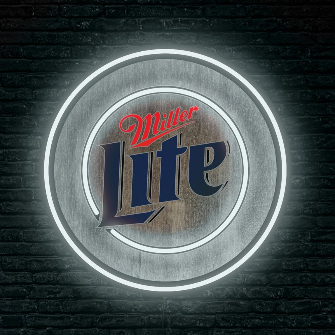 Miller Lite Neon Sign