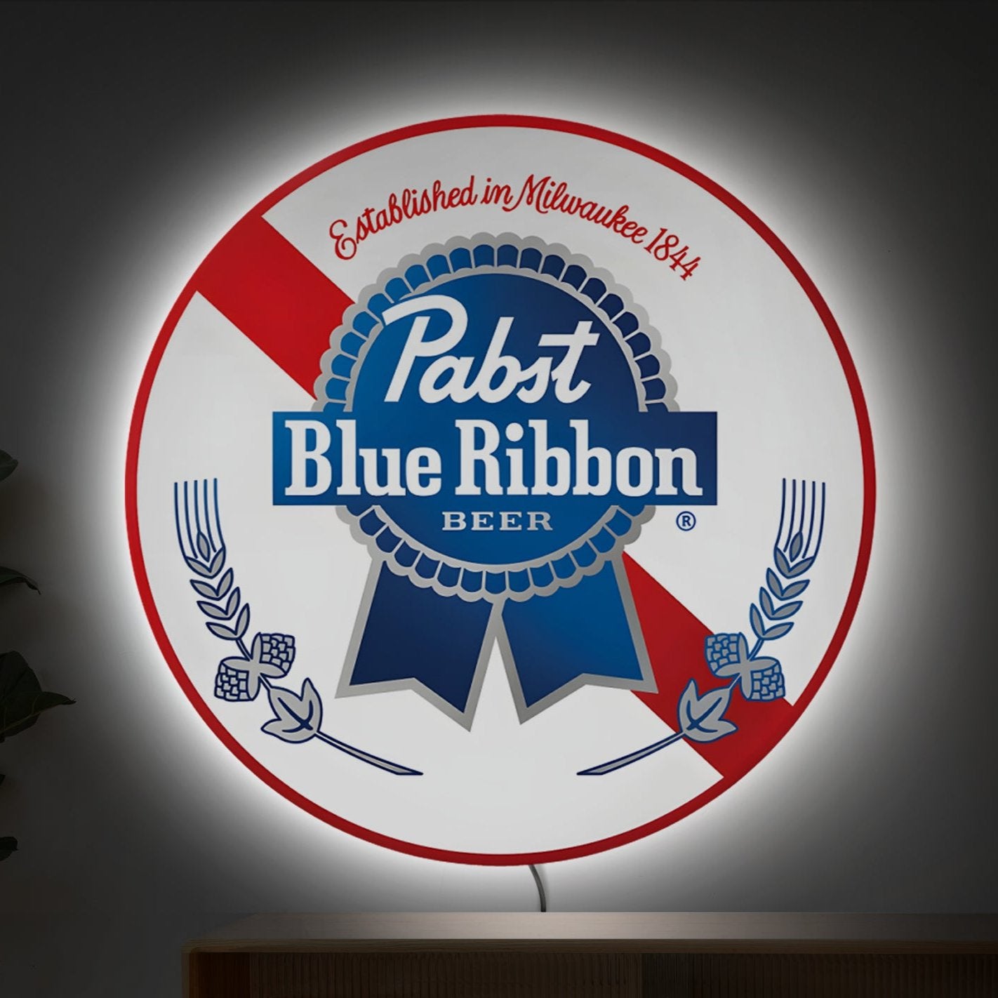 PABST BLUE RIBBON NEON SIGN