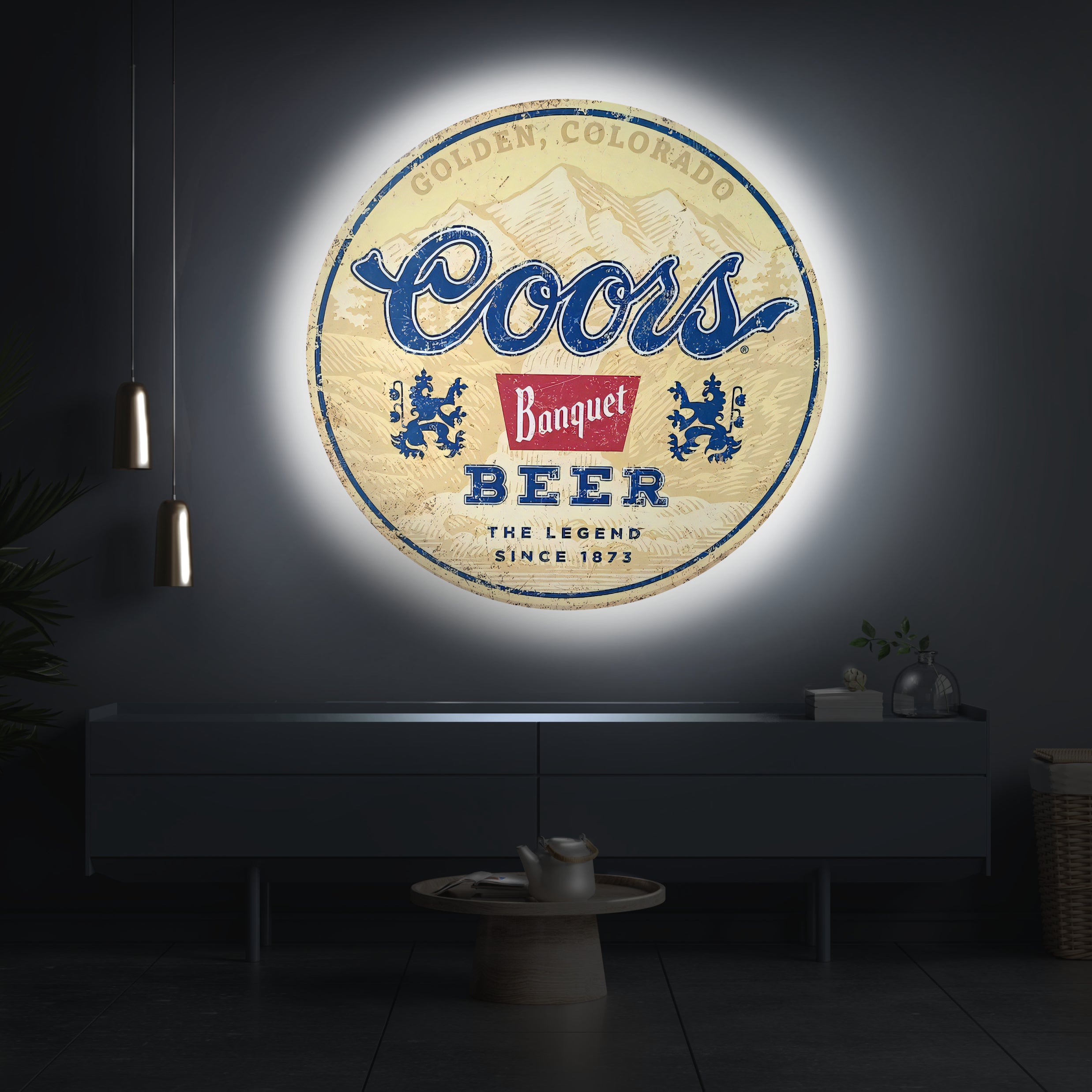 COORS BANQUET NEON SIGN