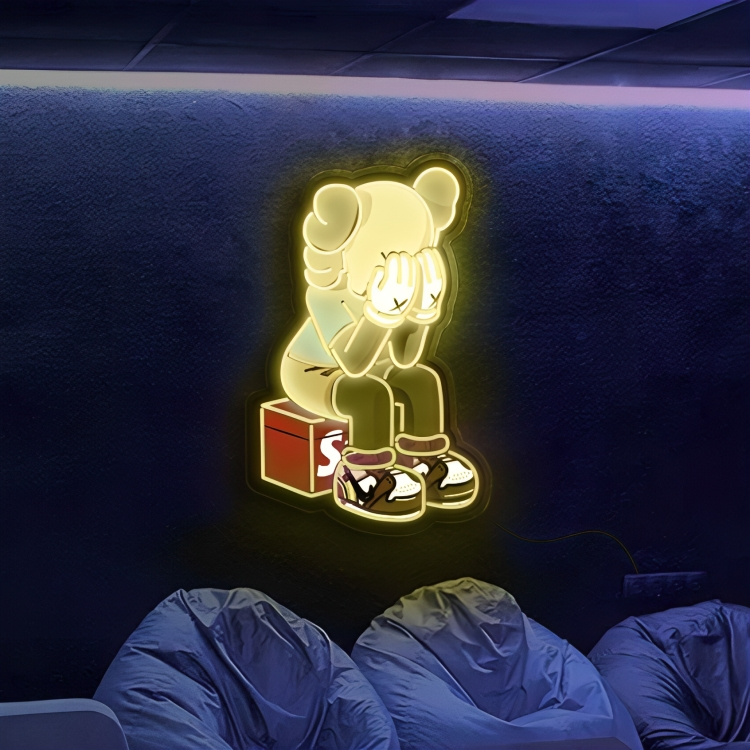 KAWS NEON SIGN