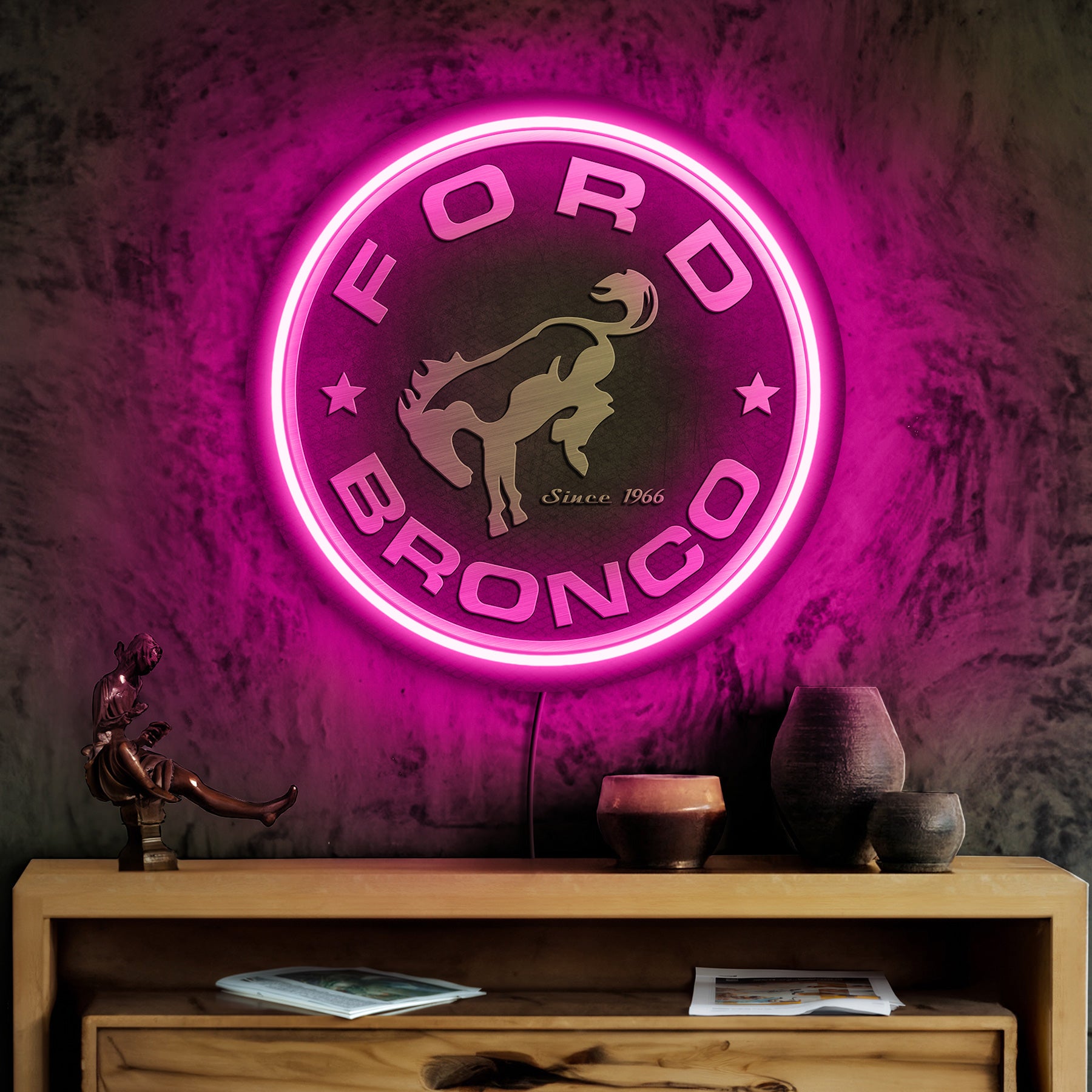 BRONCO NEON SIGN