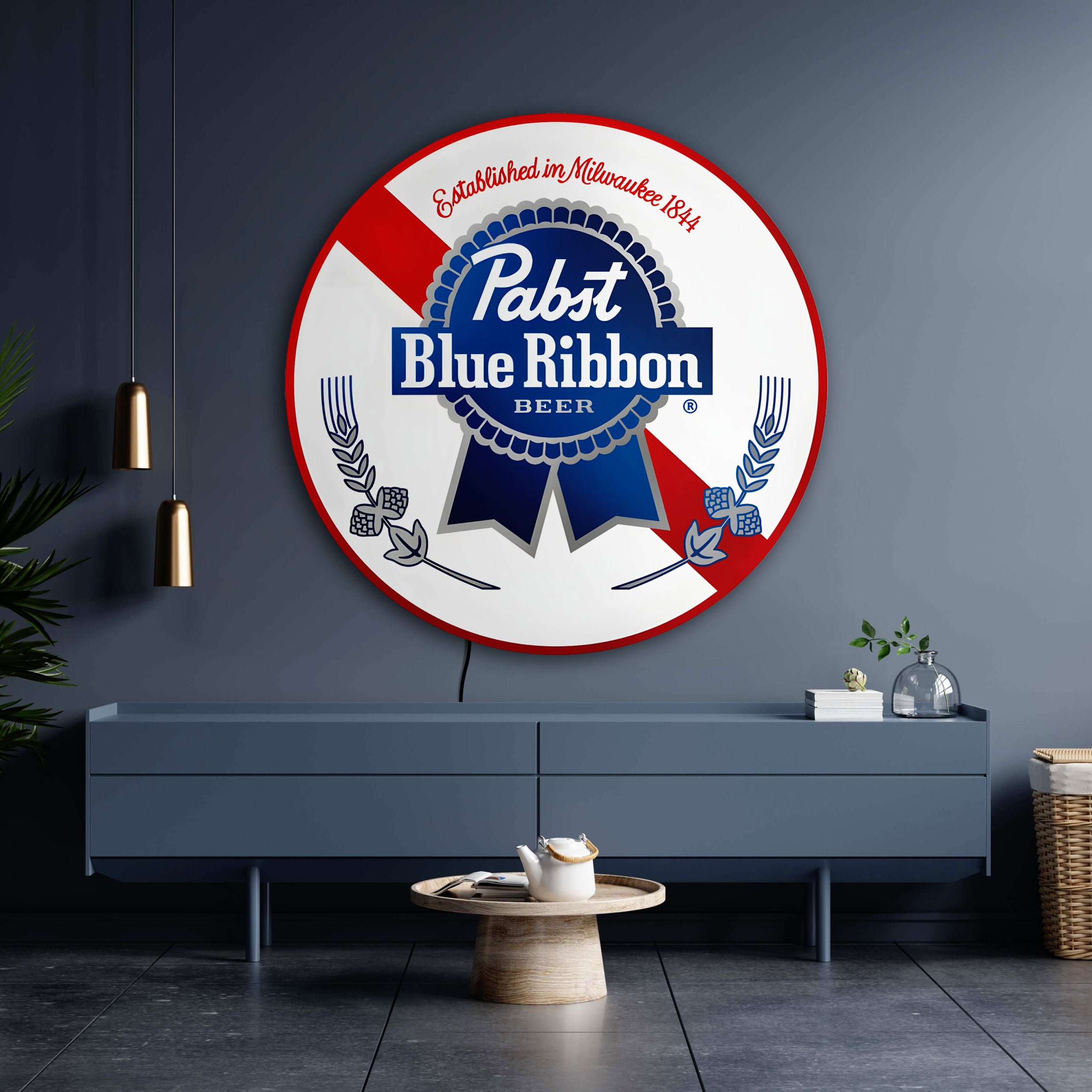 PABST BLUE RIBBON NEON SIGN