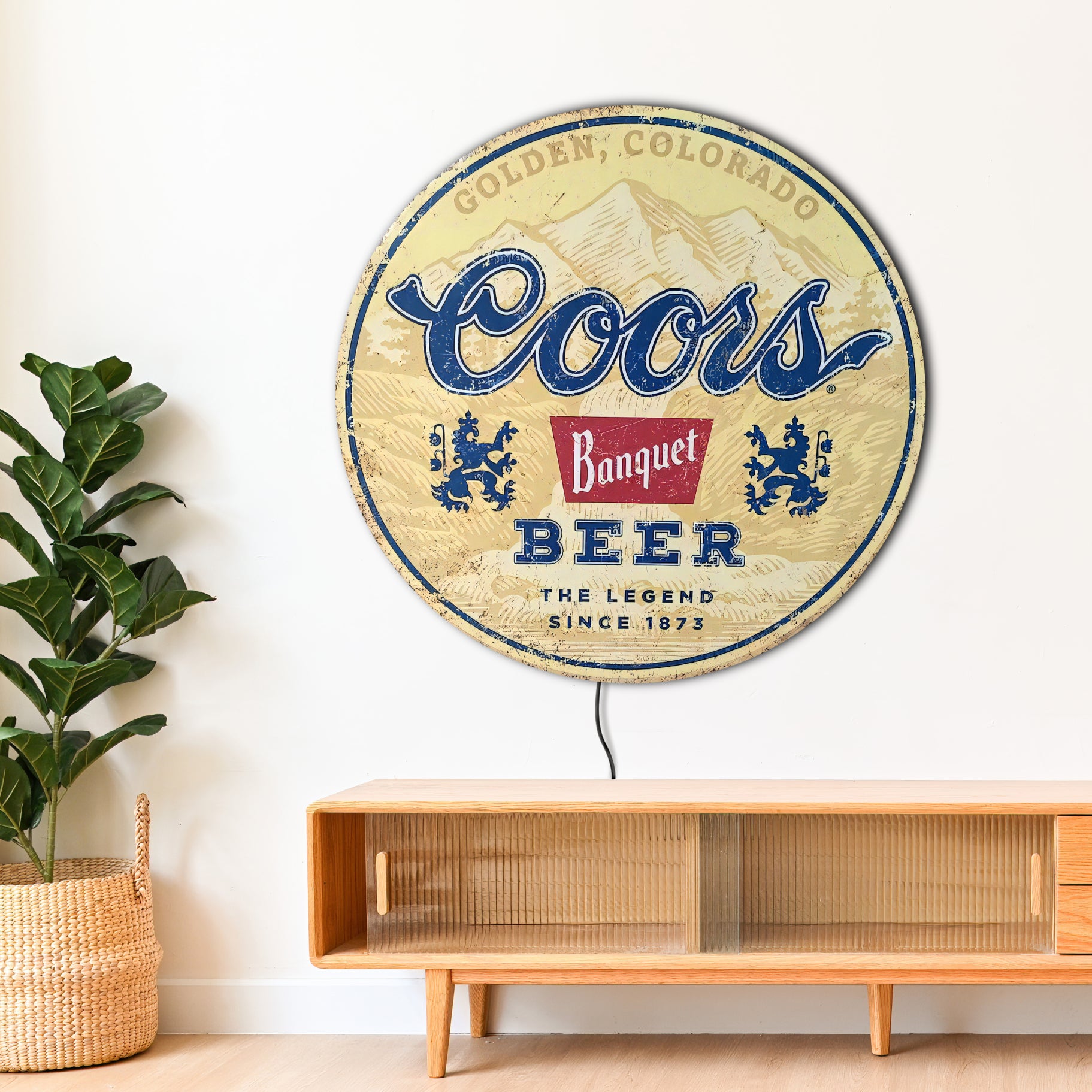 COORS BANQUET NEON SIGN