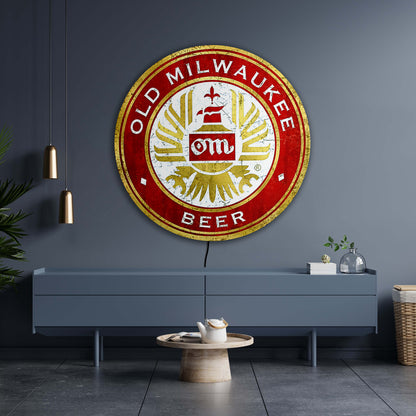 OLD MILWAUKEE LED SIGN
