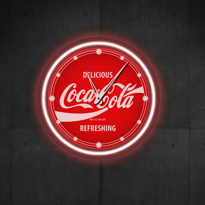COCA COLA NEON CLOCK