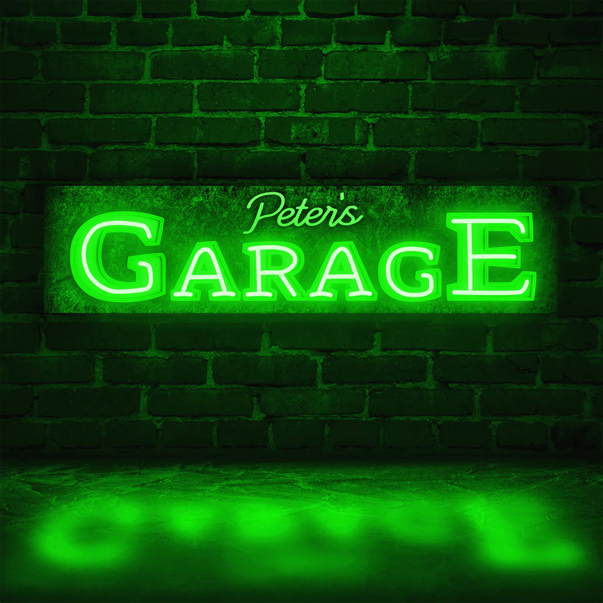 CUSTOM GARAGE NAME SIGN