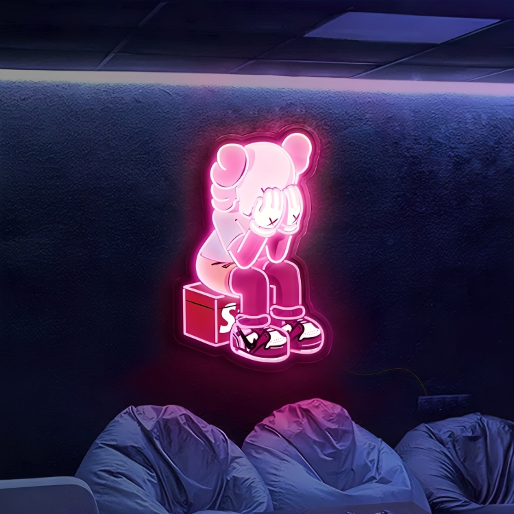 KAWS NEON SIGN