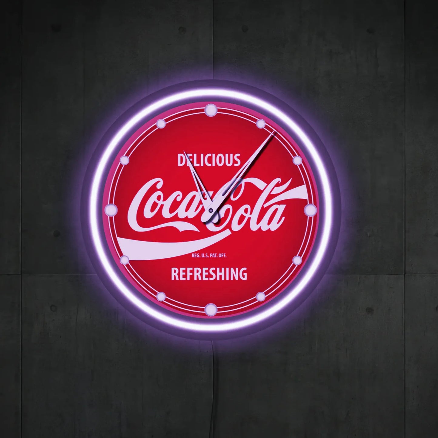 COCA COLA NEON CLOCK