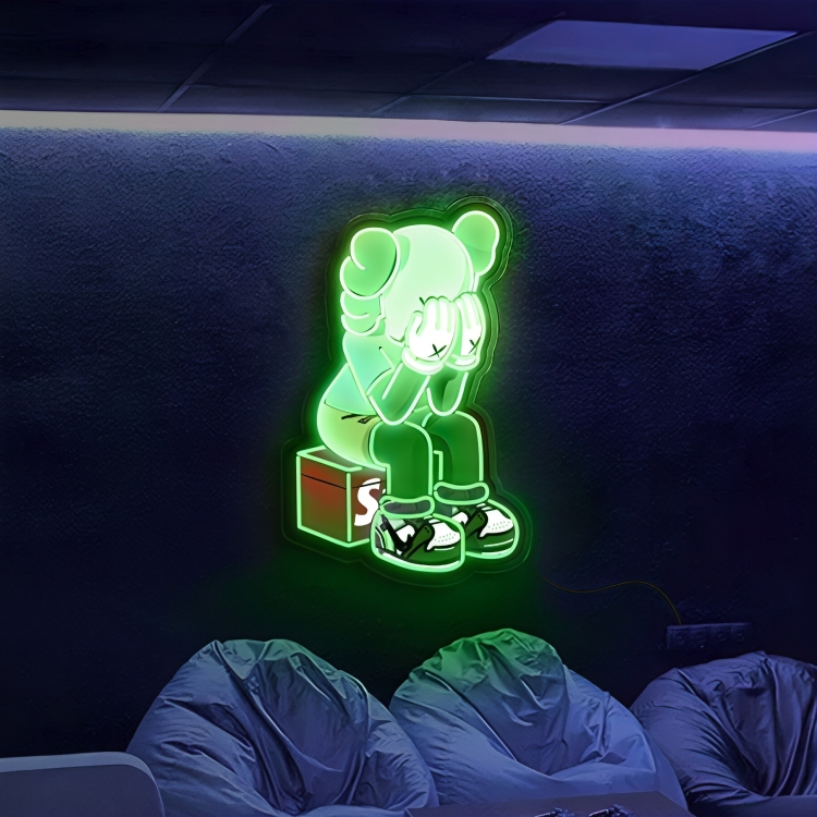 KAWS NEON SIGN