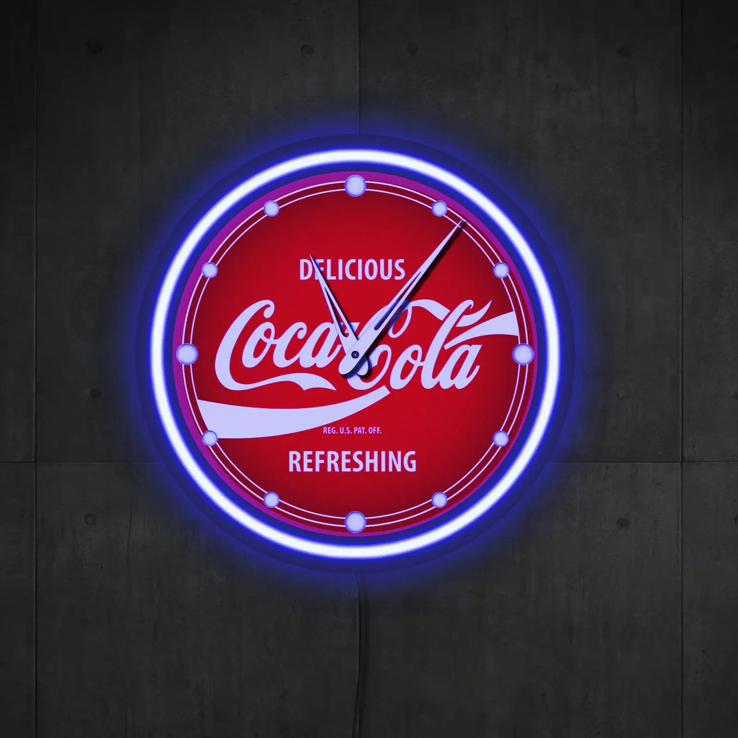 COCA COLA NEON CLOCK