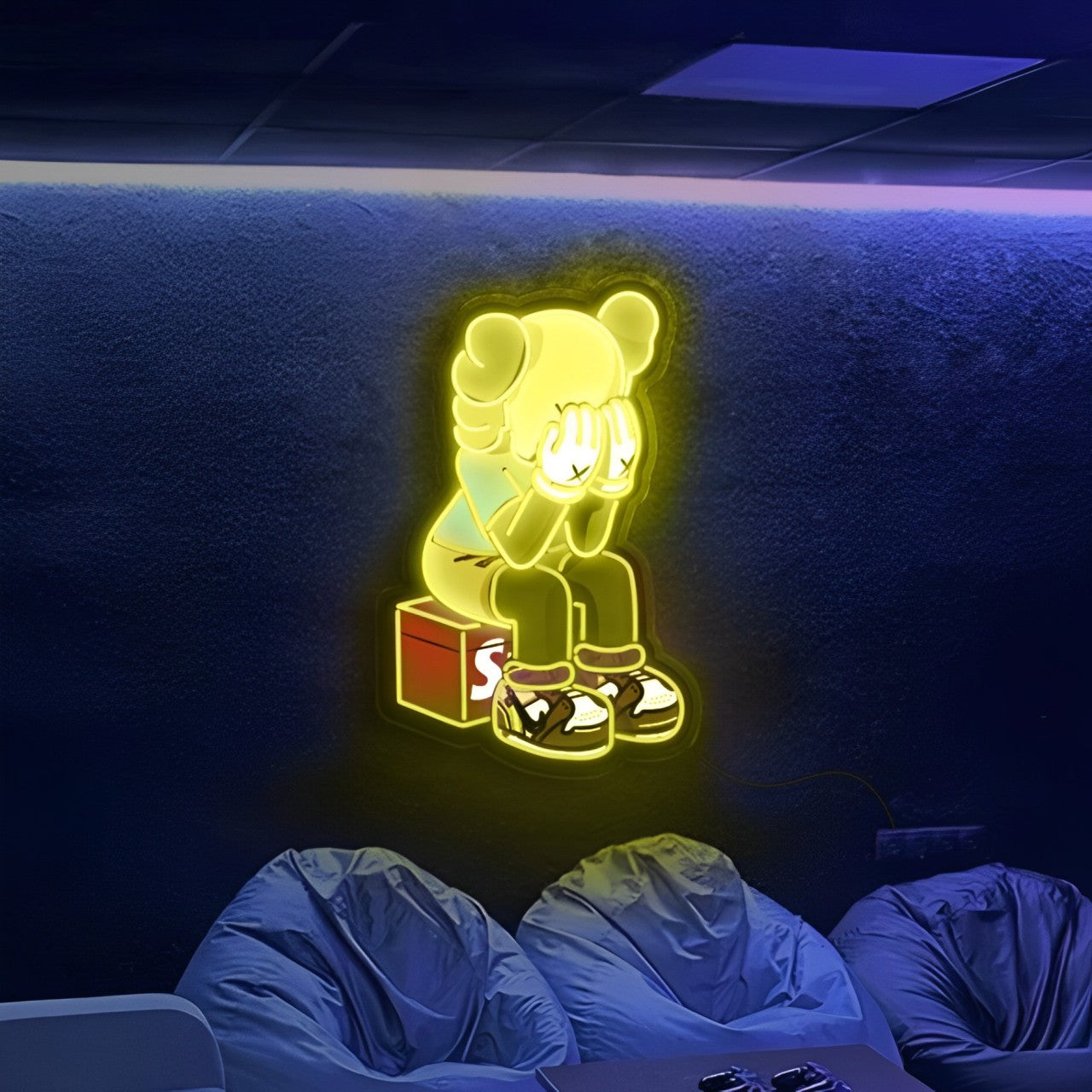 KAWS NEON SIGN