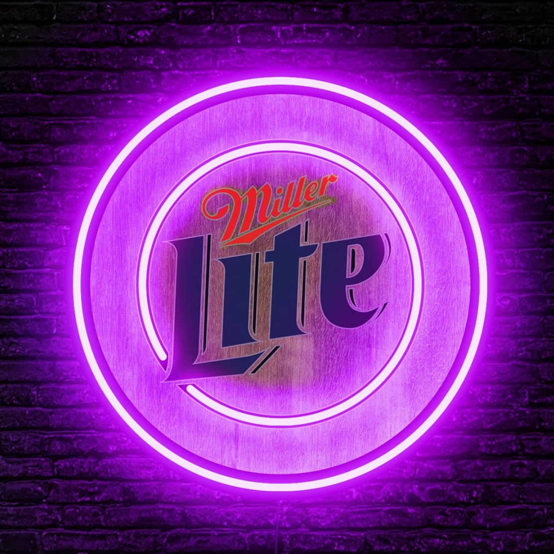 Miller Lite Neon Sign