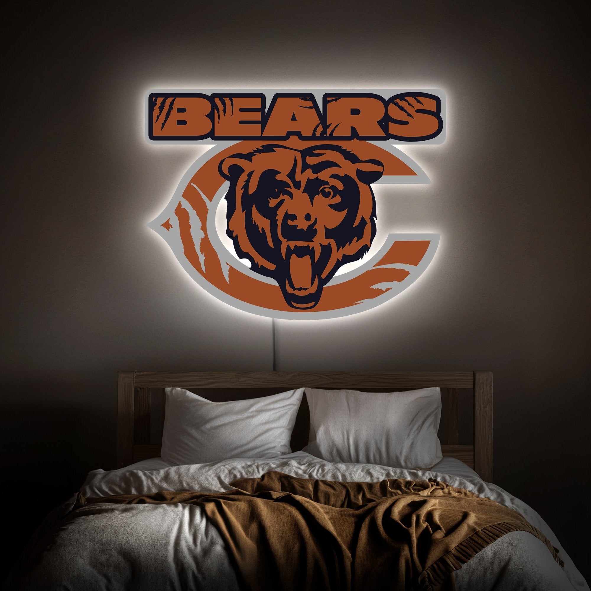 CHICAGO BEARS NEON SIGN