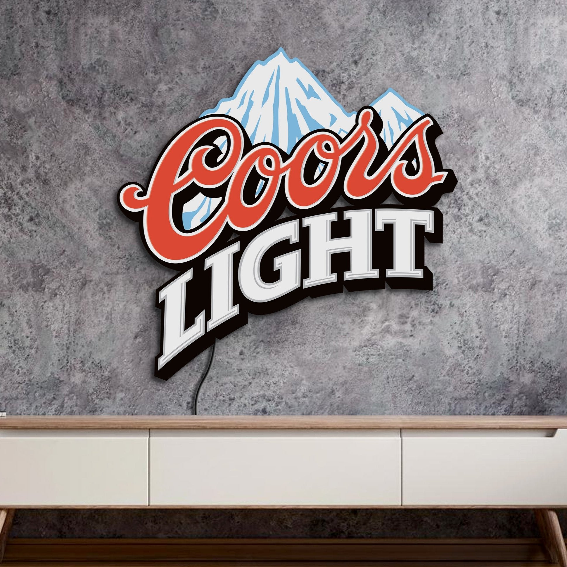 COORS LIGHT NEON SIGN