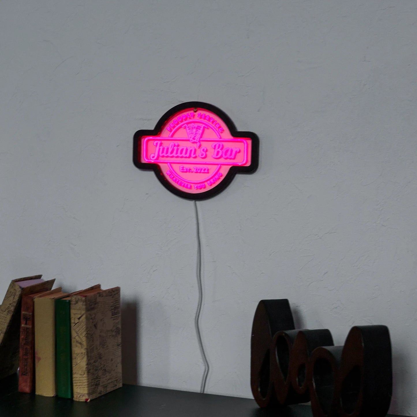 CUSTOM BAR NAME NEON SIGN