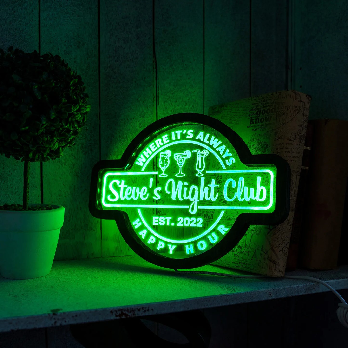 CUSTOM NIGHT CLUB NEON SIGN
