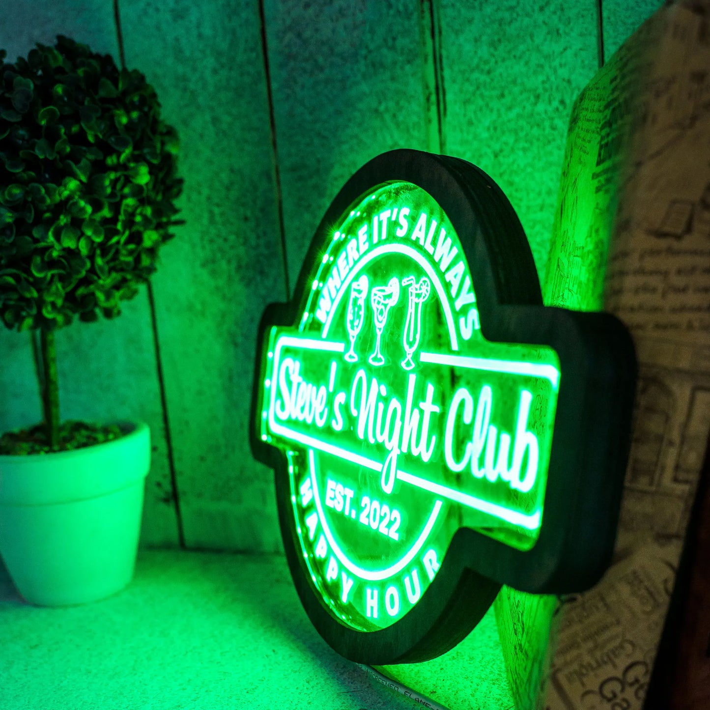 CUSTOM NIGHT CLUB NEON SIGN