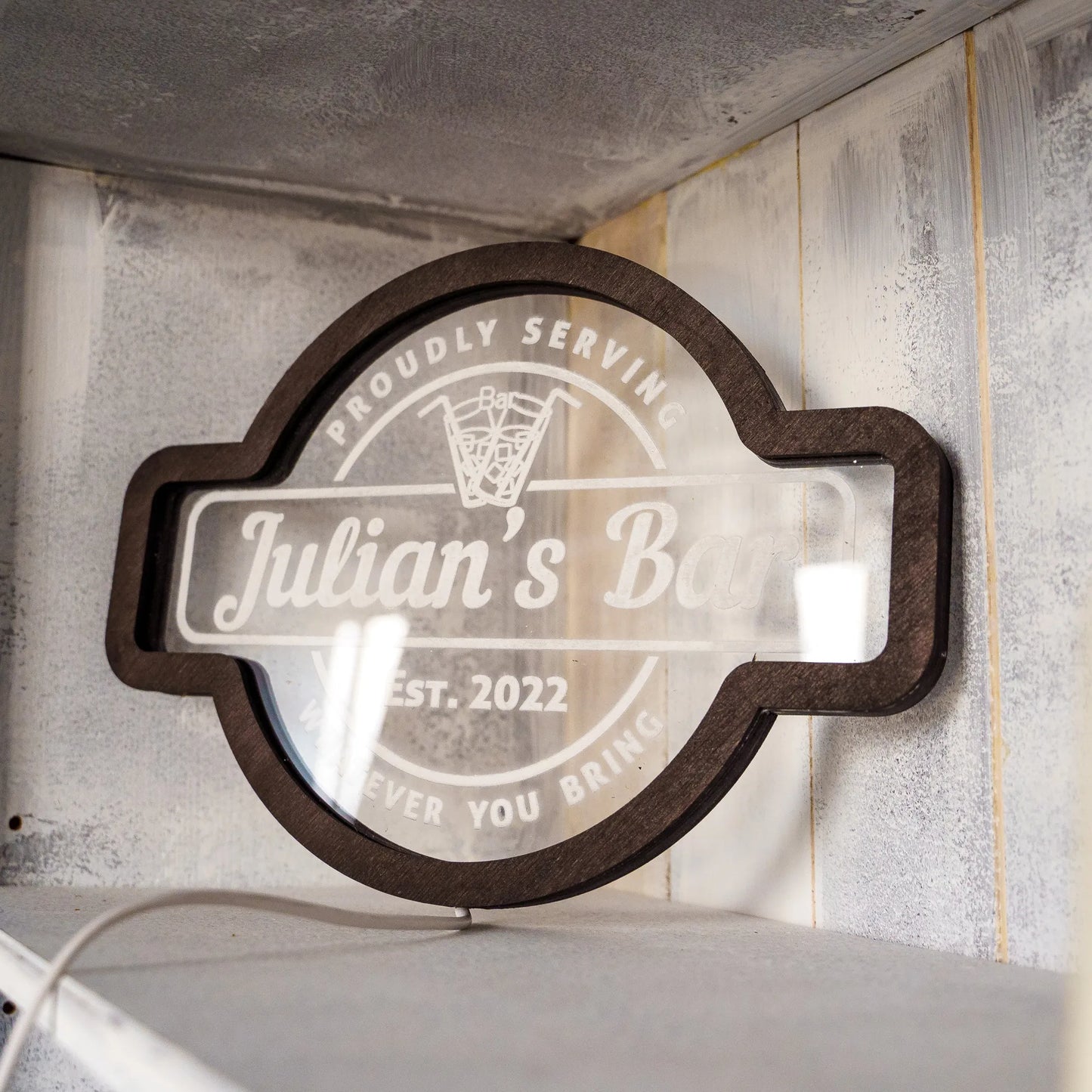 CUSTOM BAR NAME NEON SIGN