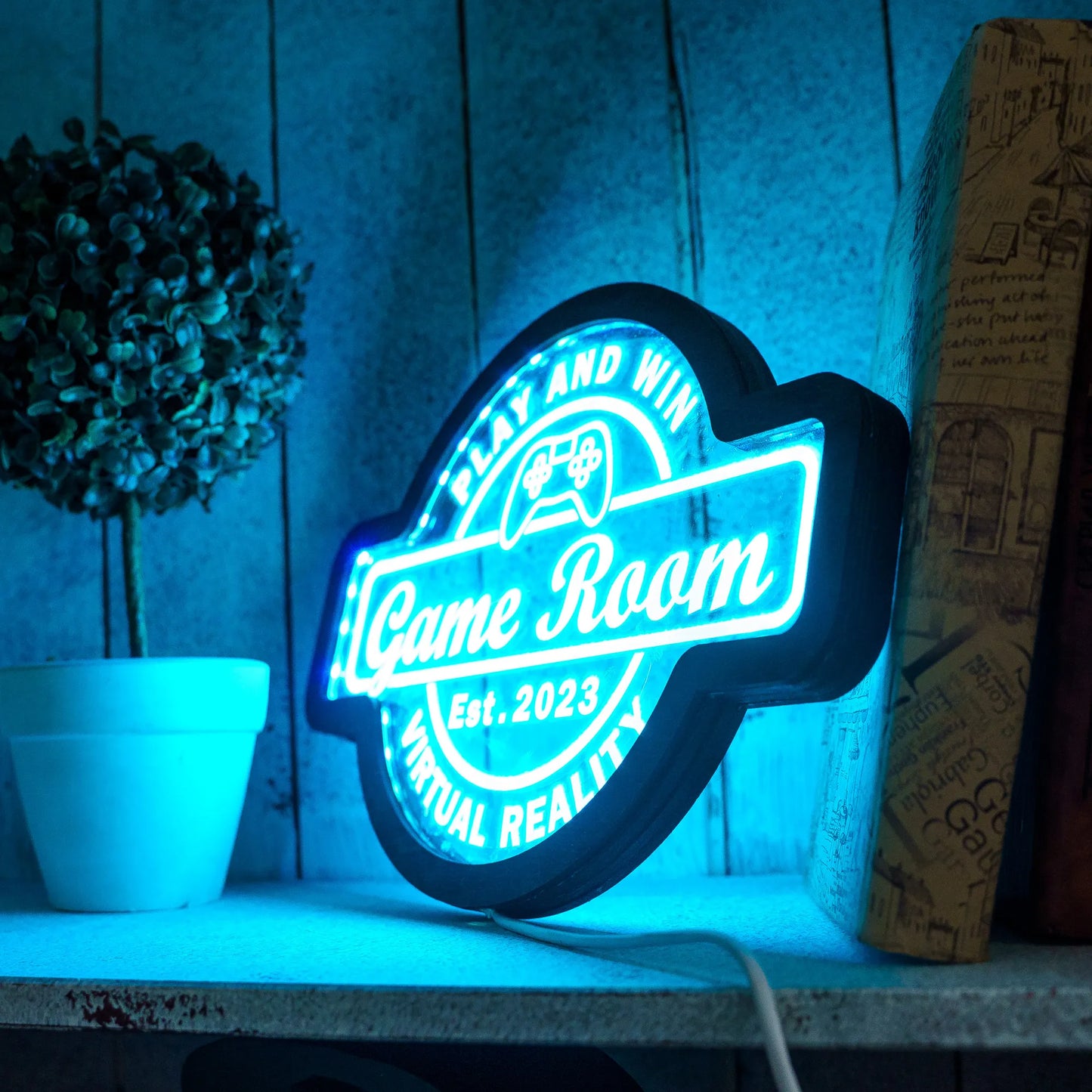 CUSTOM GAME ROOM NEON SIGN