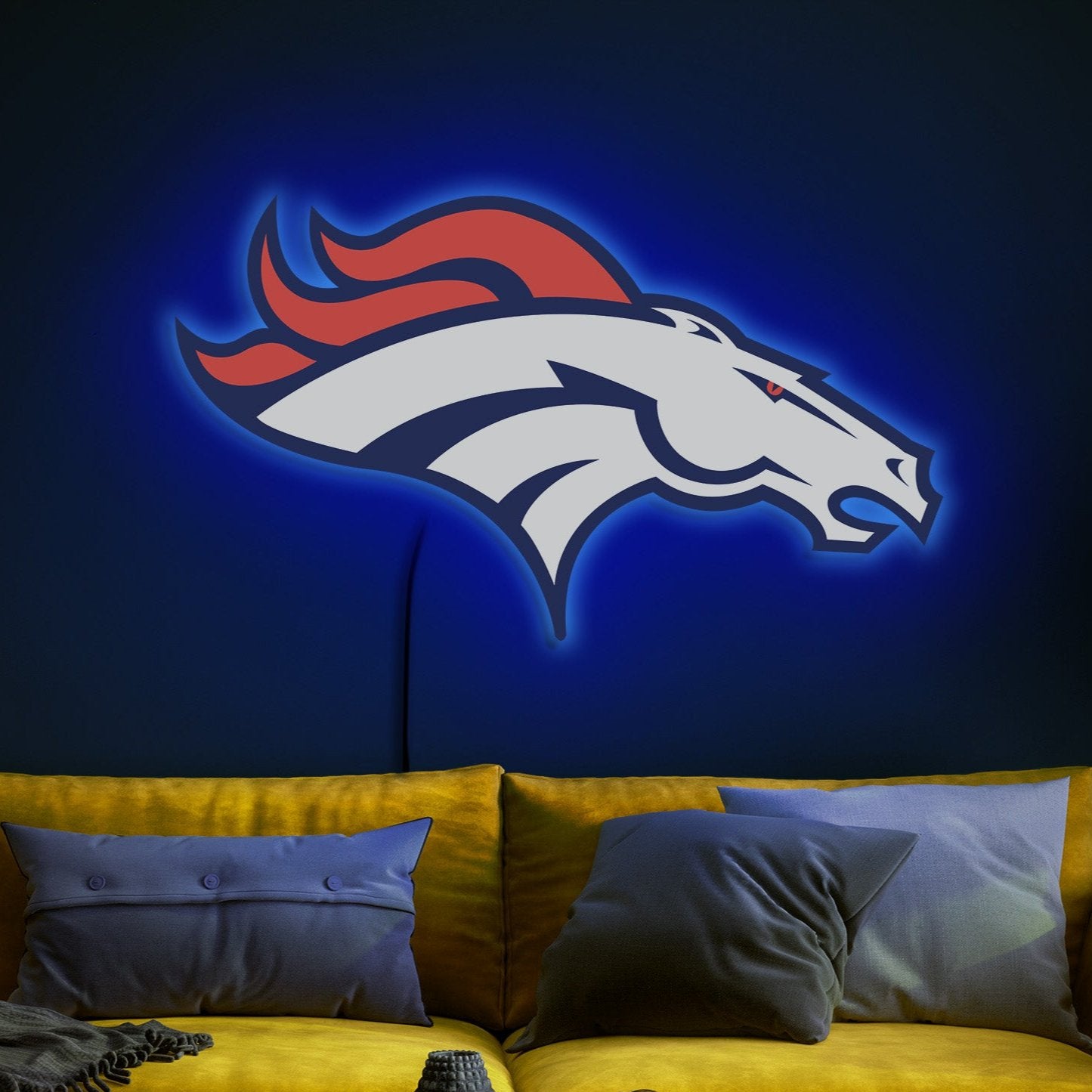 DENVER BRONCOS NEON SIGN