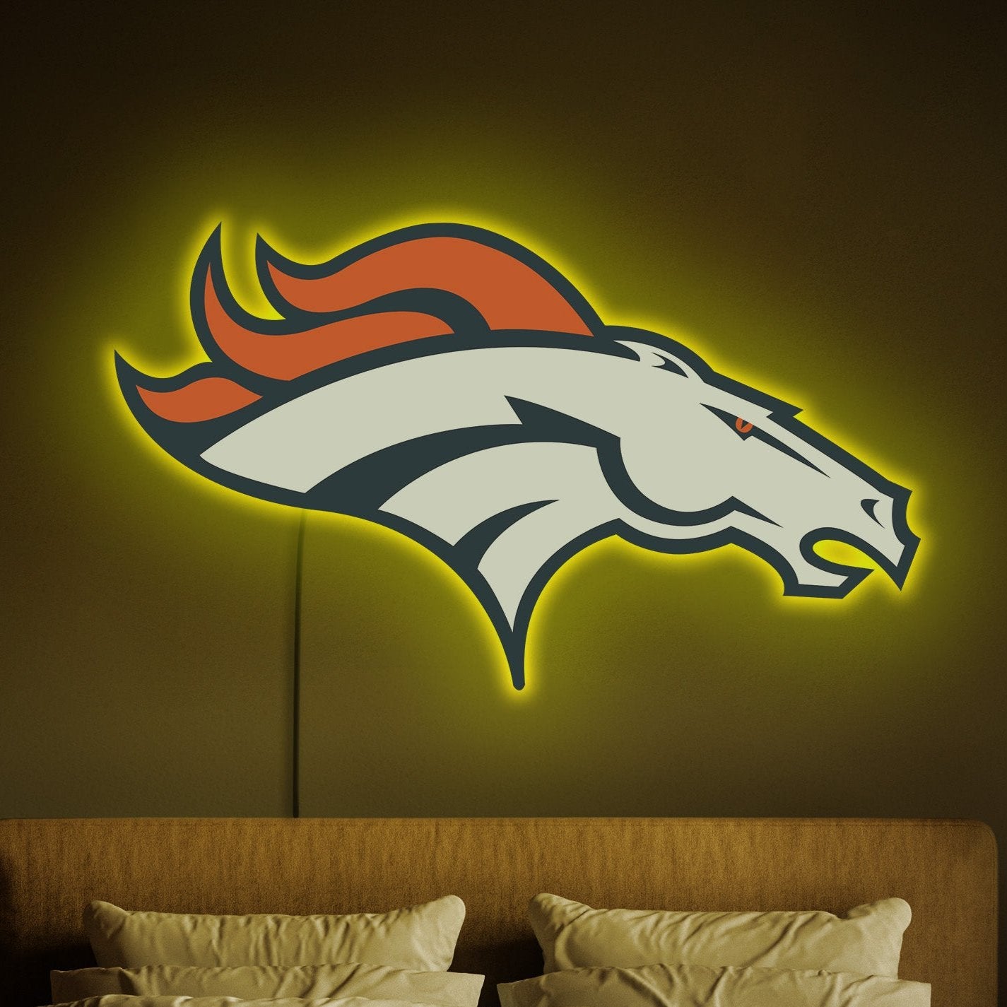 DENVER BRONCOS NEON SIGN