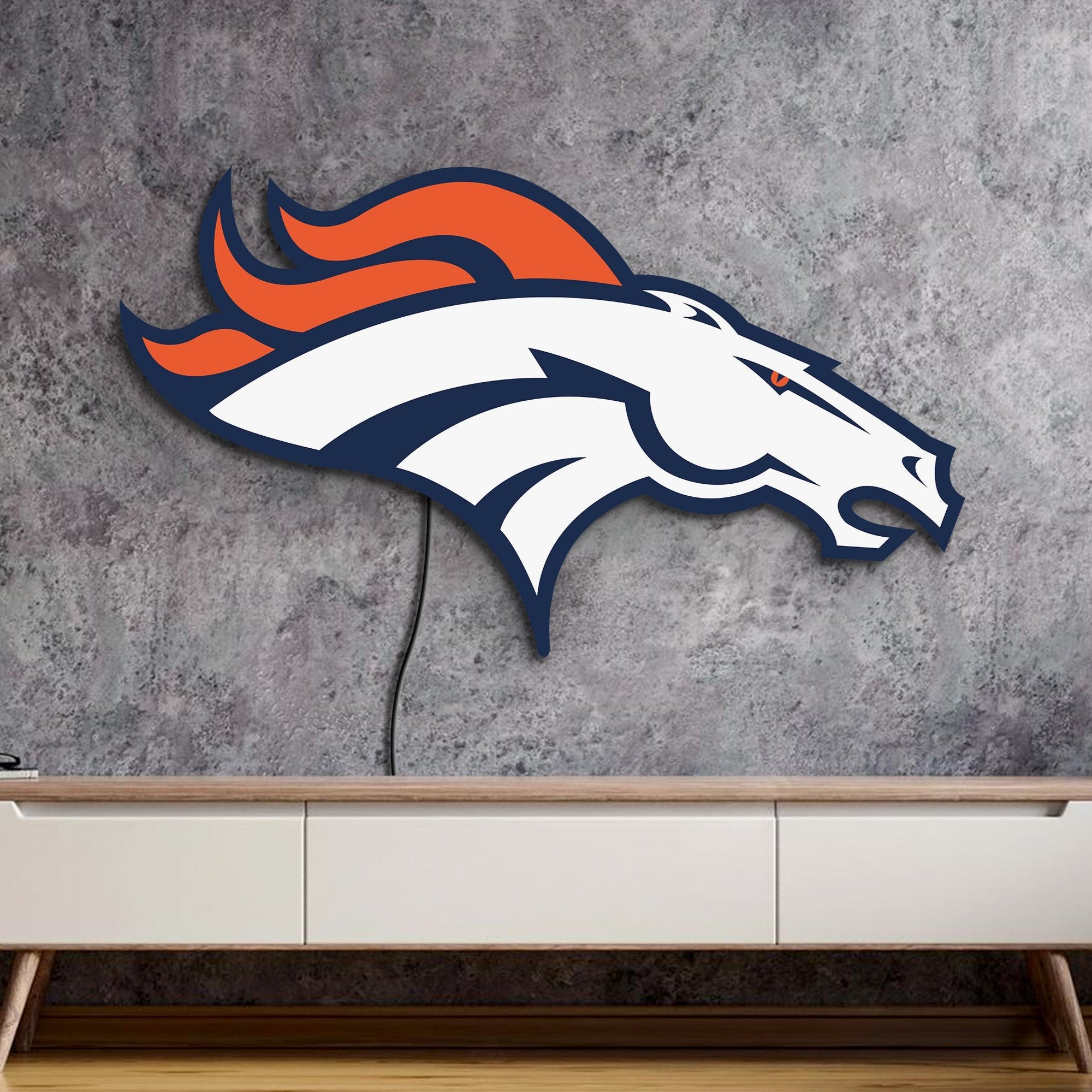 DENVER BRONCOS NEON SIGN