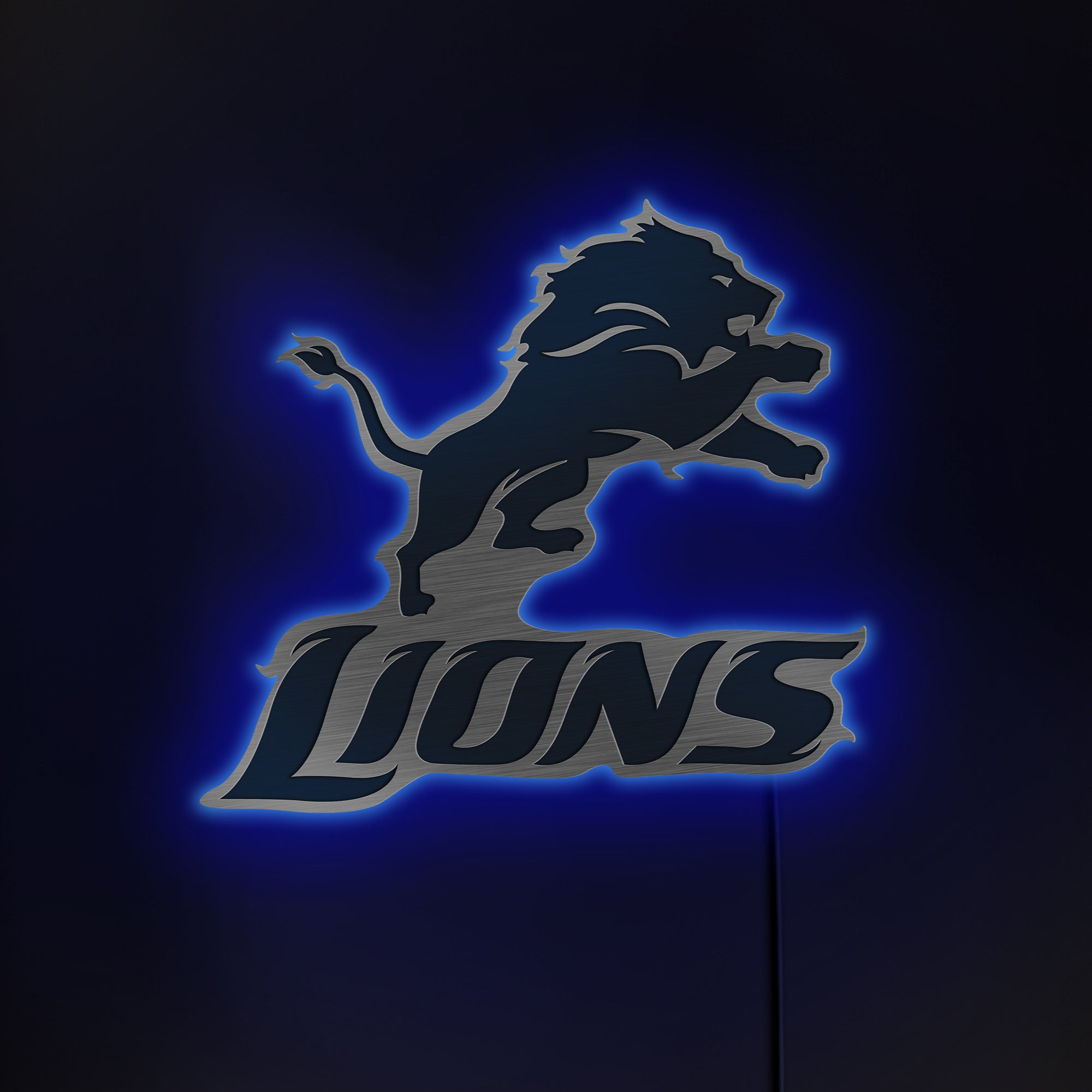 DETROIT LIONS NEON SIGN