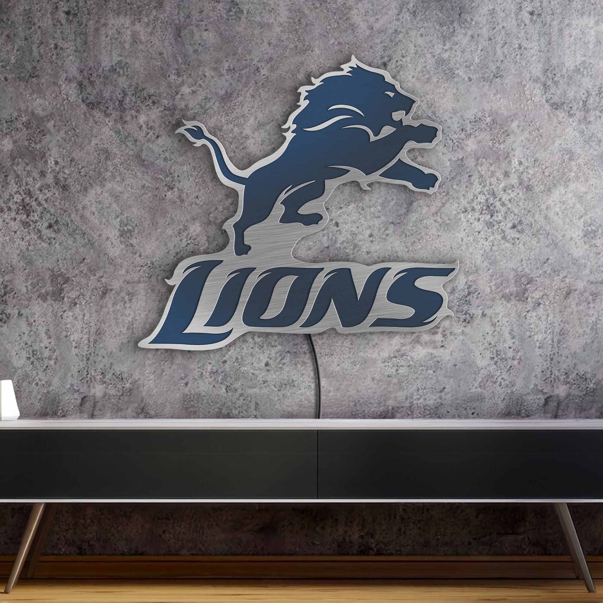 DETROIT LIONS NEON SIGN