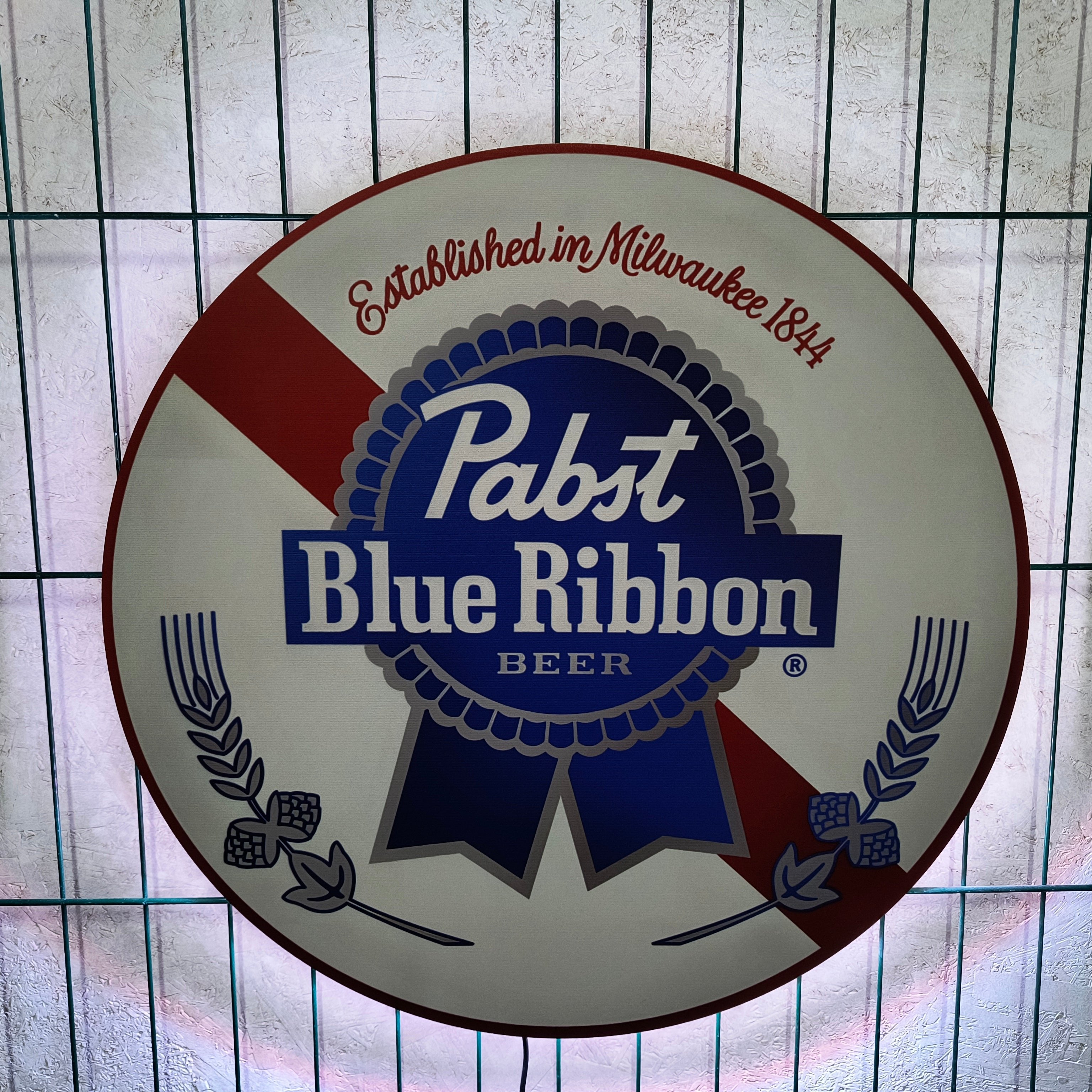 PABST BLUE RIBBON NEON SIGN