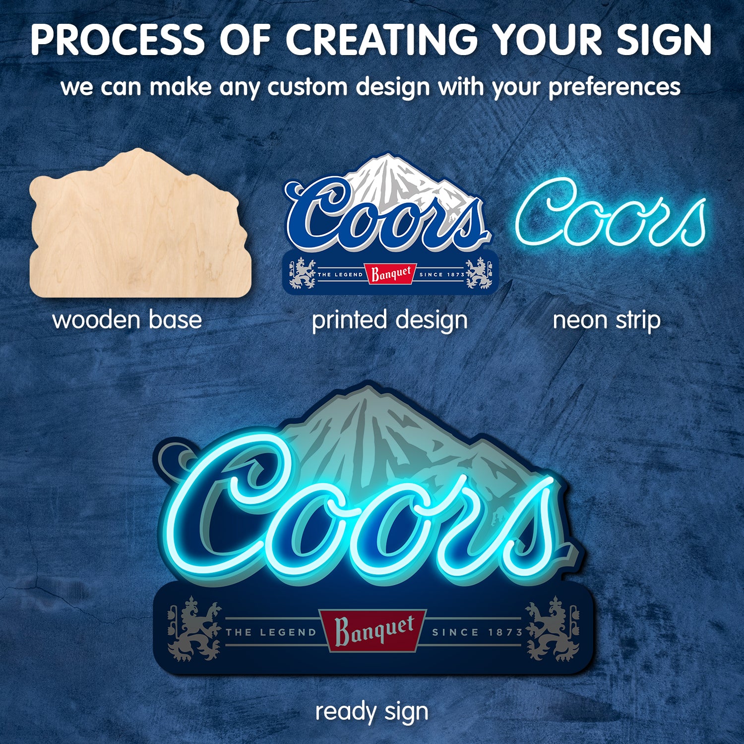 COORS LIGHT NEON SIGN