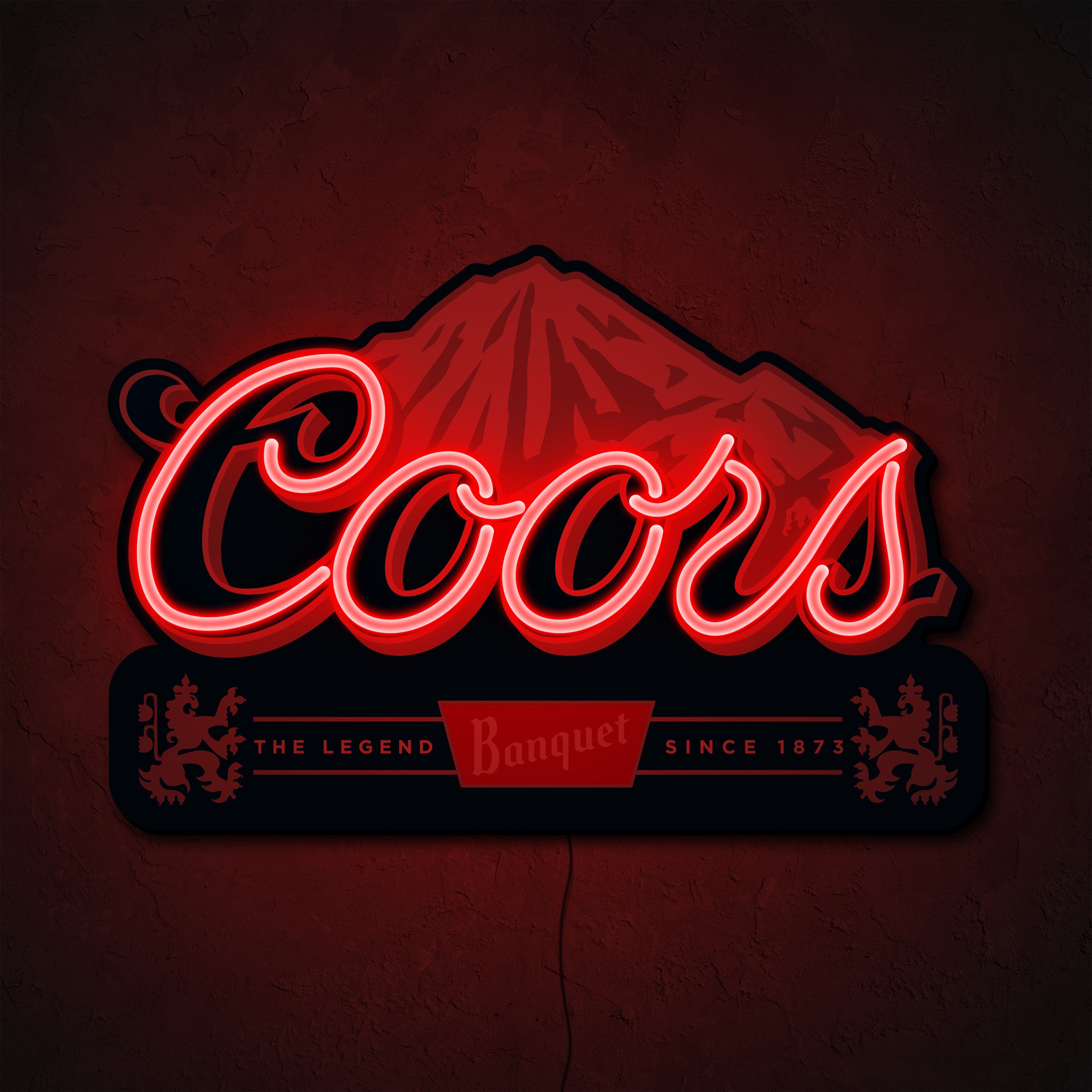 COORS LIGHT NEON SIGN