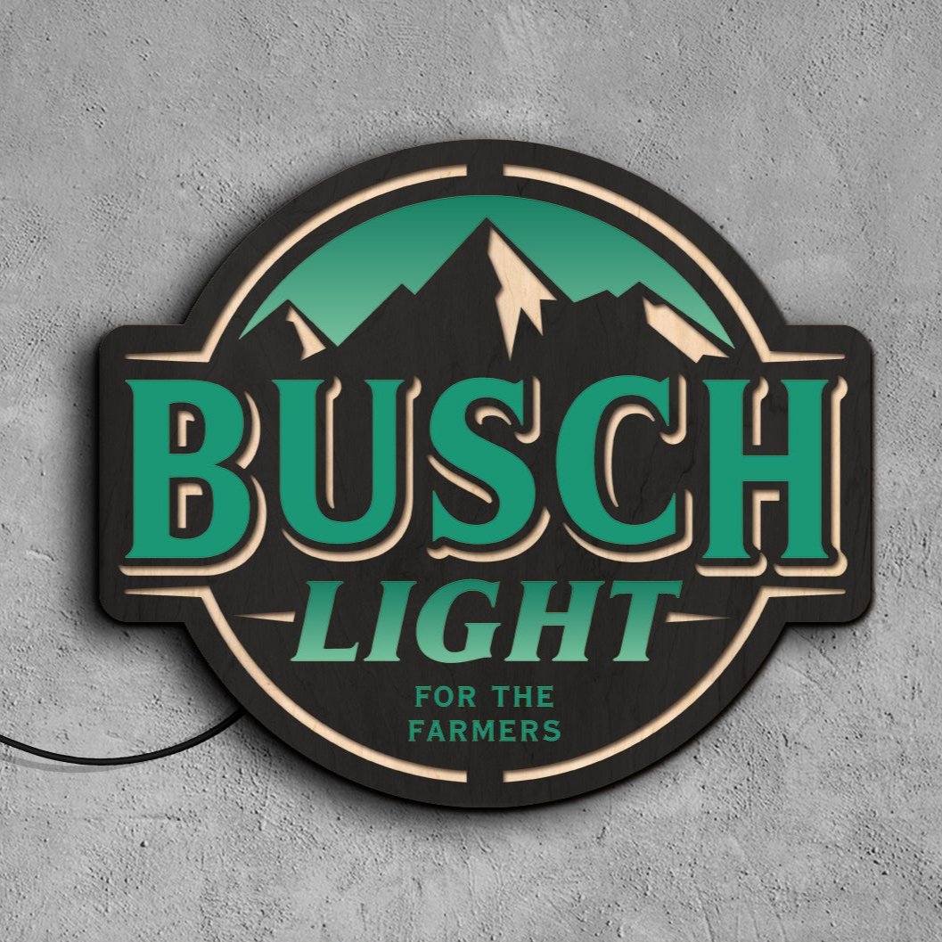 BUSH LIGHT NEON SIGN