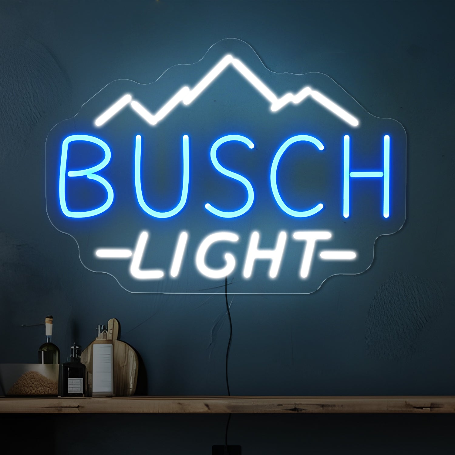 BUSH LIGHT NEON SIGN