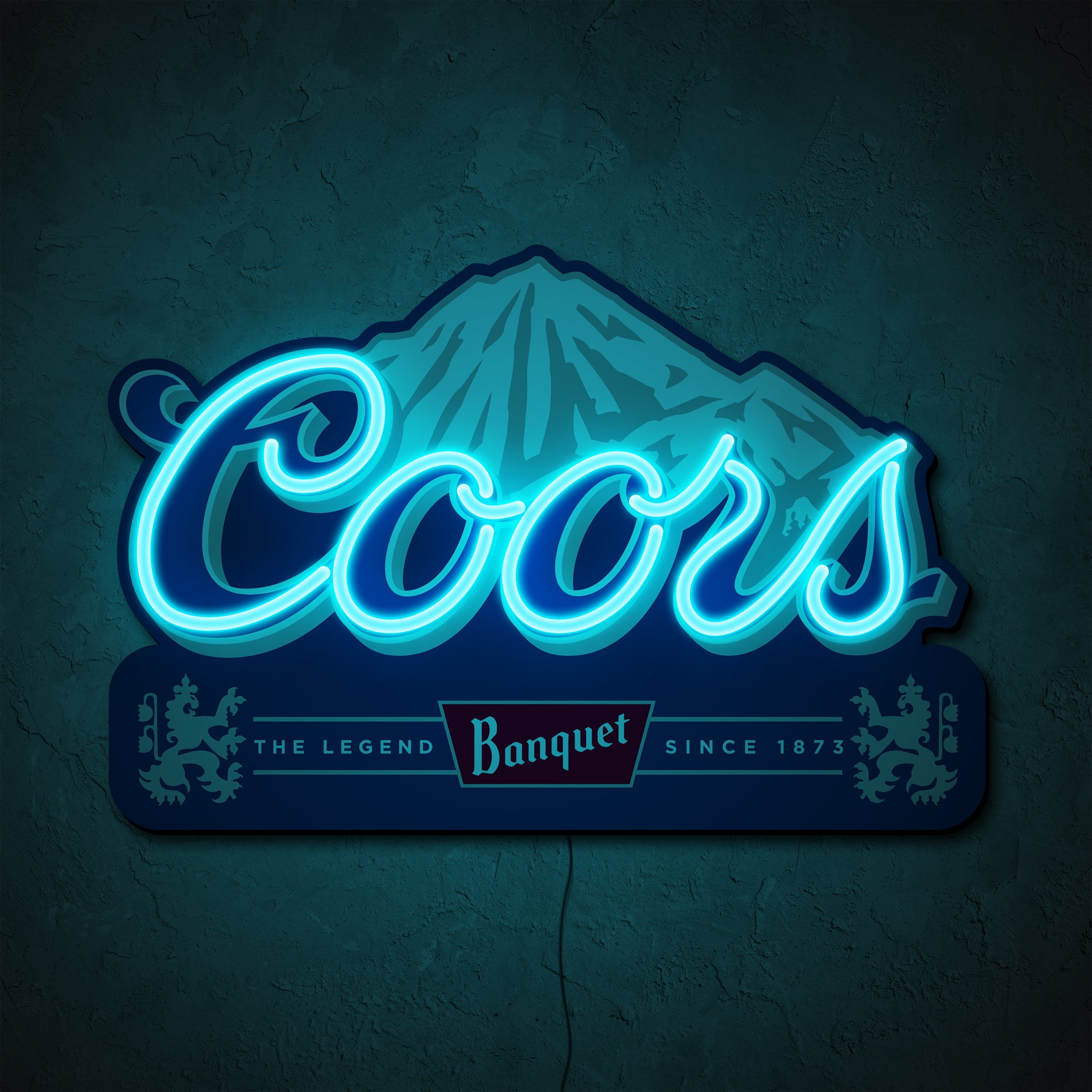 COORS LIGHT NEON SIGN